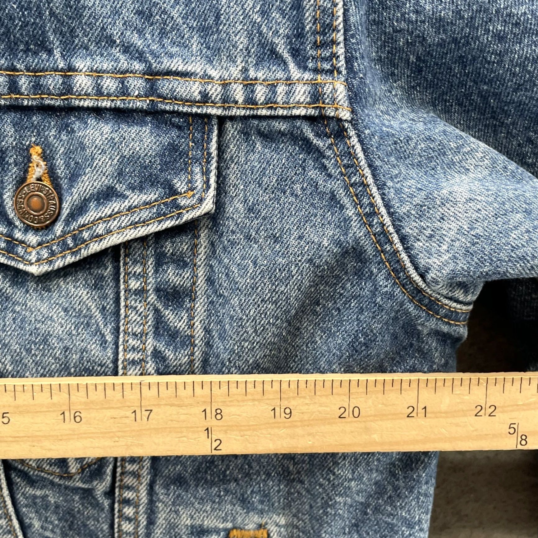 Levi's VINTAGE Levi's Trucker Jean Jacket Men's 42 Flannel Lined Thermal Workwear 90's USA Size US 42 / EU 58 - 5 Thumbnail