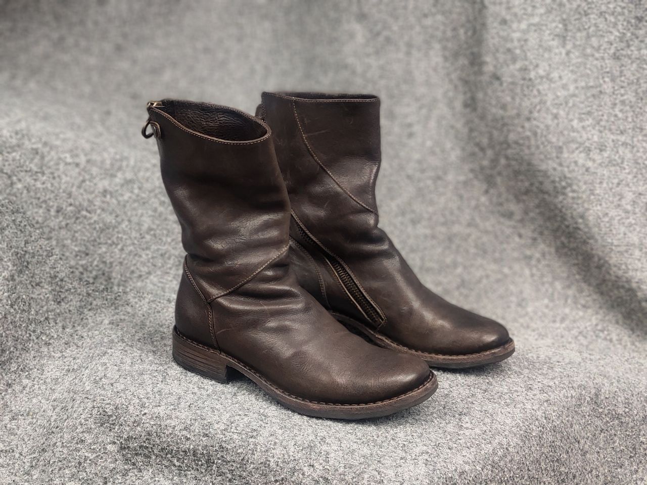 Fiorentini + Baker Fiorentini + Baker Eternity Ezee leather mid height boots Size US 8 / IT 38 - 2 Thumbnail