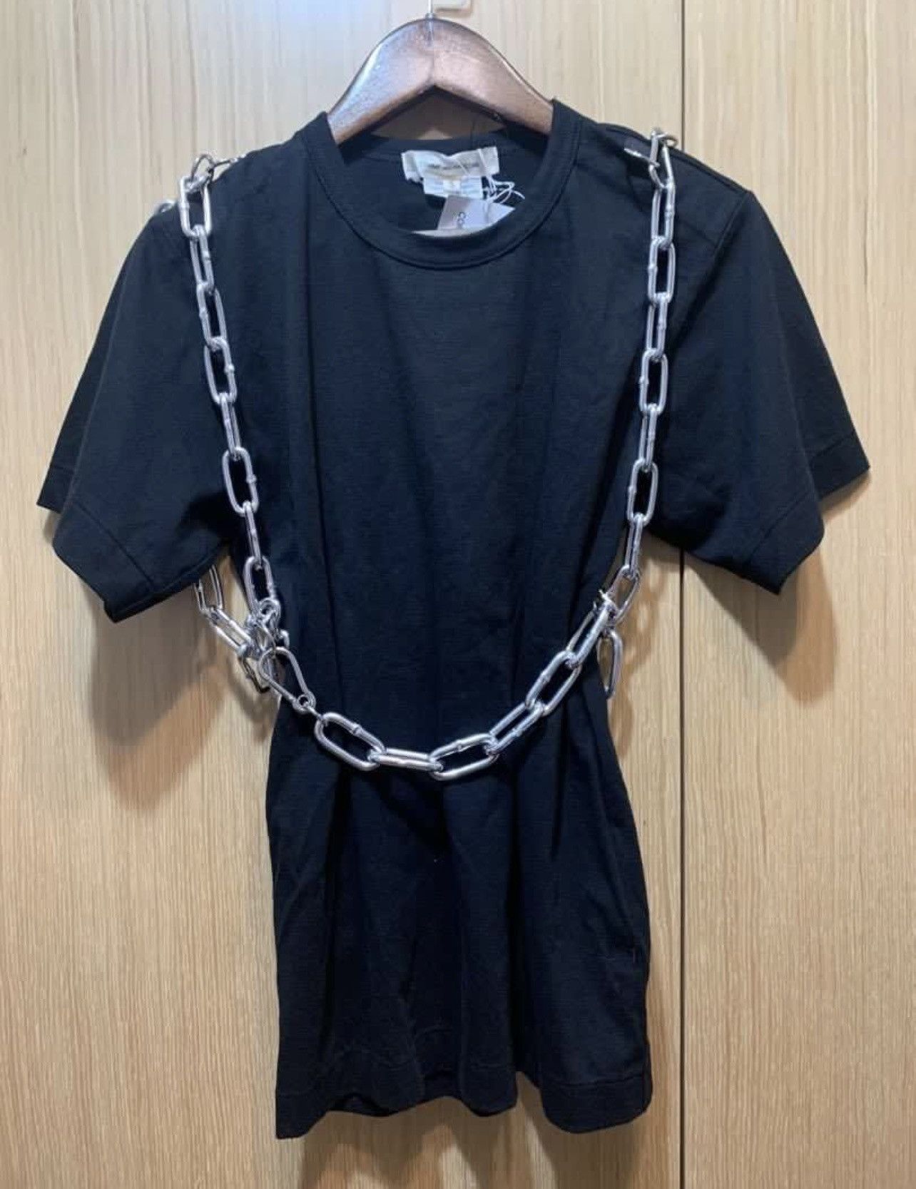 Comme des Garcons × Japanese Brand 🔥 Comme des Garçons Harness Chain Tee Top Size US XS / EU 42 / 0 - 6 Thumbnail