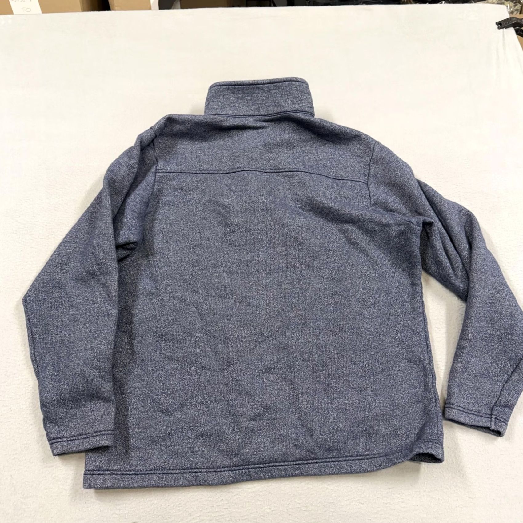 Vintage Columbia Sweatshirt Mens Large Gray Fleece 1/4 Zip Mock Neck Pullover Lined Size US L / EU 52-54 / 3 - 5 Thumbnail
