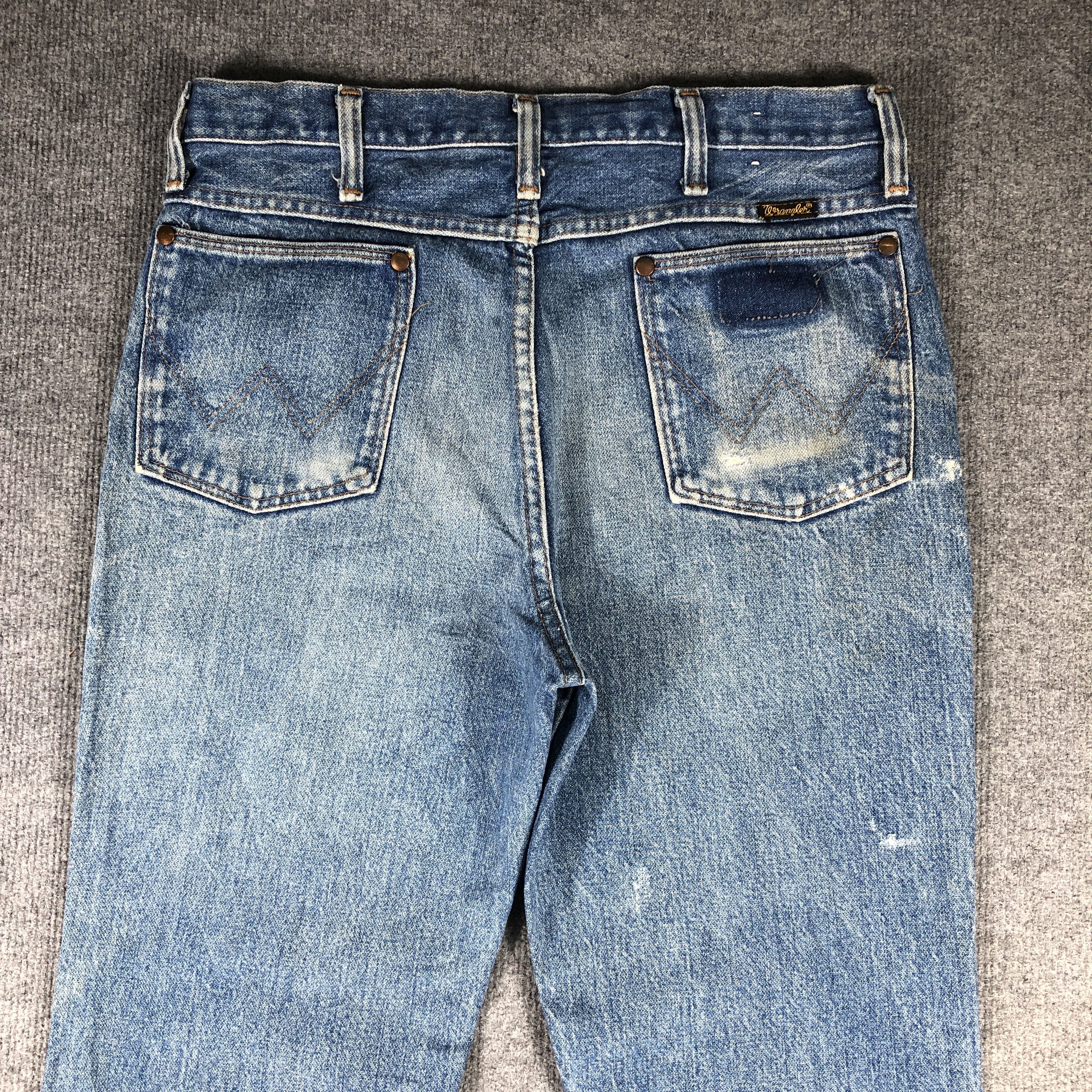 Vintage × Wrangler Vintage Wrangler Light Blue Wash Jeans L666 Size US 32 / EU 48 - 5 Thumbnail