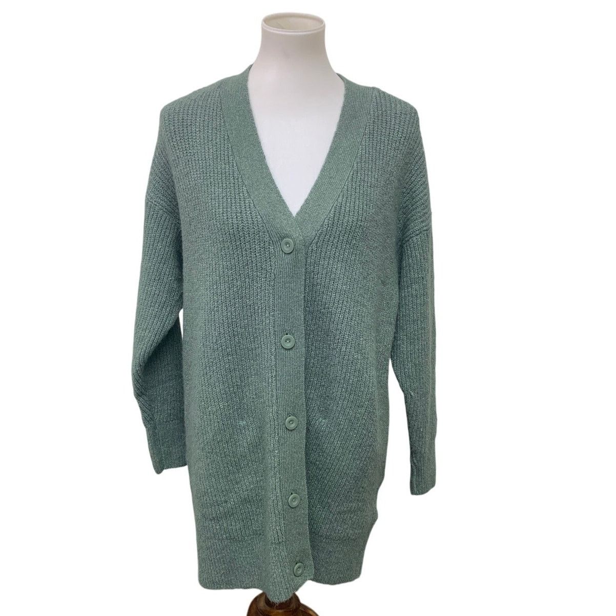 American Eagle Outfitters New American Eagle Womens XXS V Neck Knit Cardigan Sweater Size XXS / US 00 / IT 34 - 1 Thumbnail