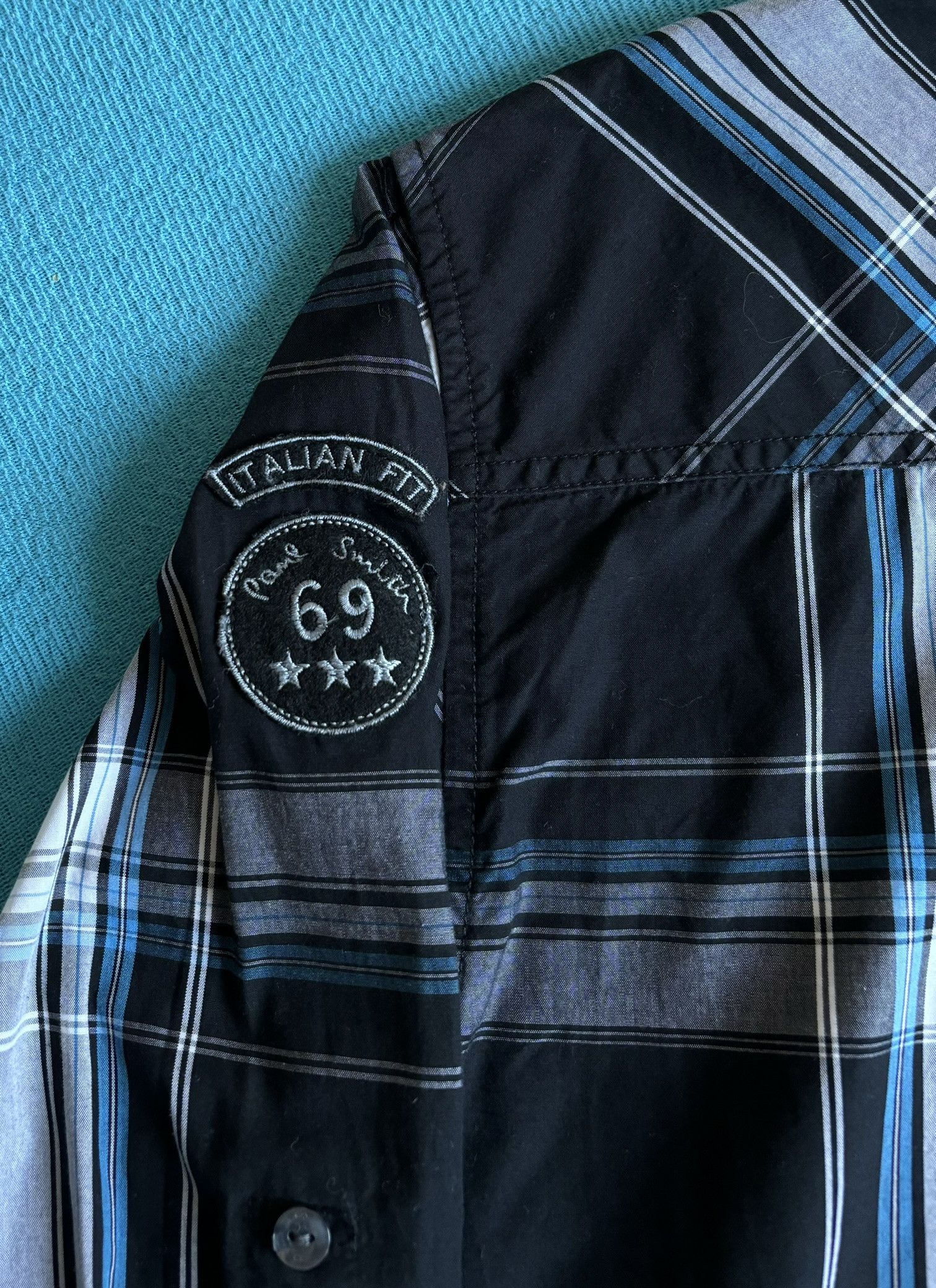 Paul Smith Paul Smith Italian Fit 69 black white check shirt size XL Size US XL / EU 56 / 4 - 10 Thumbnail