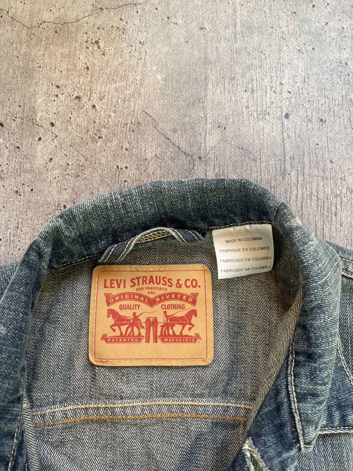 Levi's × Levi's Vintage Clothing × Vintage Vintage Levis vest denim USA size L Size US L / EU 52-54 / 3 - 4 Thumbnail