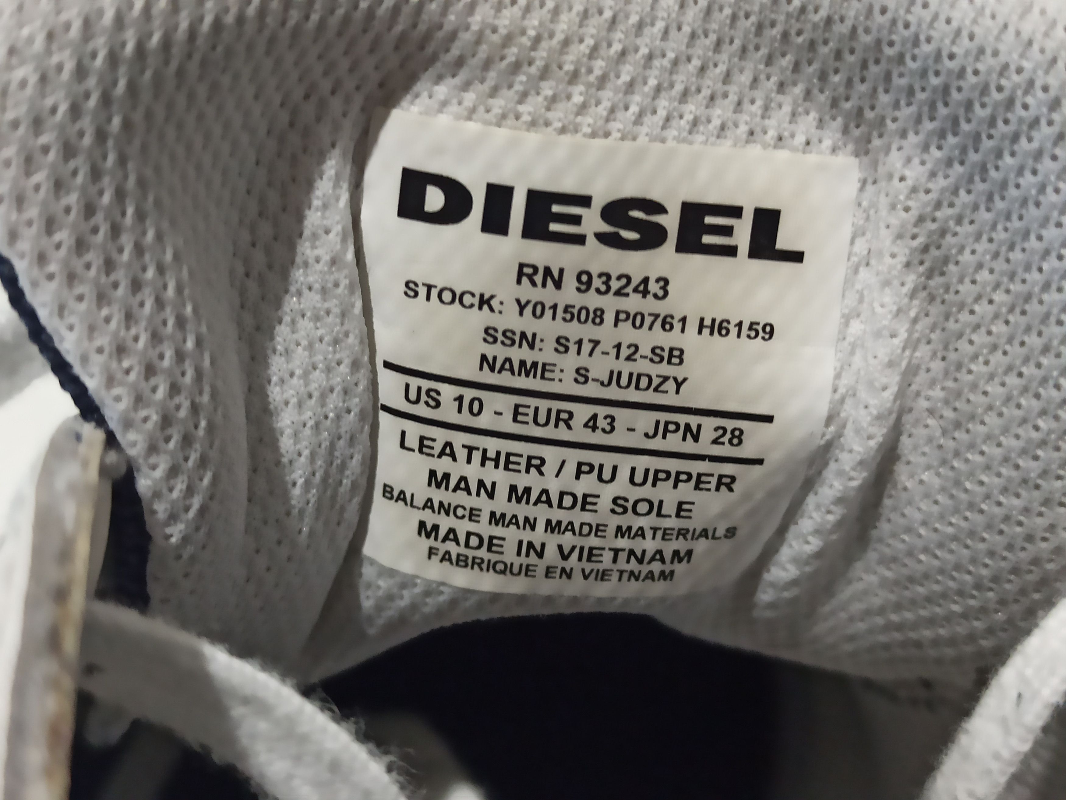 Diesel Diesel S Judzy Sneaker Size US 10 / EU 43 - 3 Thumbnail