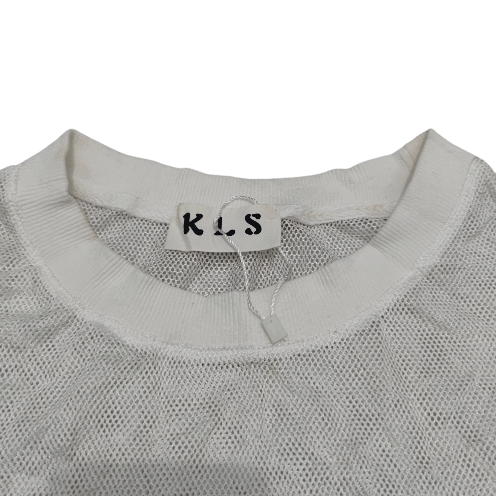 Japanese Brand Vintage Y2K KLS JPG Style Mesh T Shirt Size US M / EU 48-50 / 2 - 5 Thumbnail
