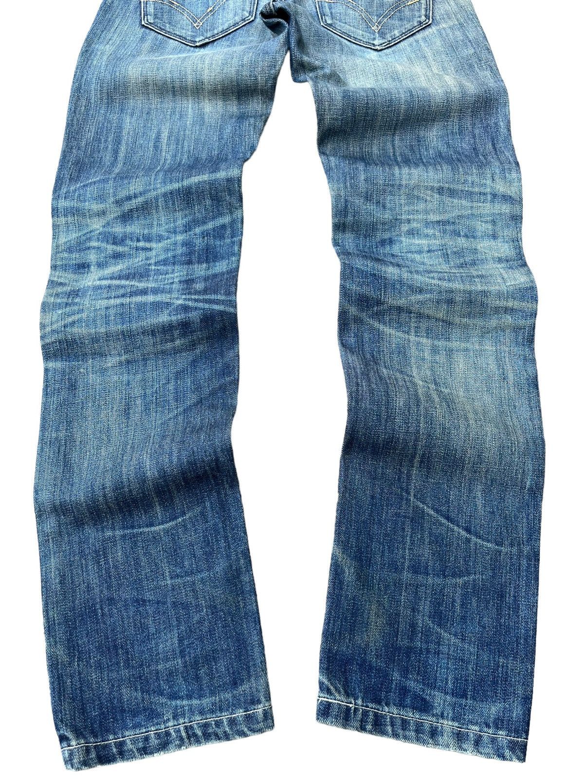 Levi's Vintage Levi’s Blue Mud Faded Washed Multiple Button Jeans Size US 28 / EU 44 - 6 Thumbnail