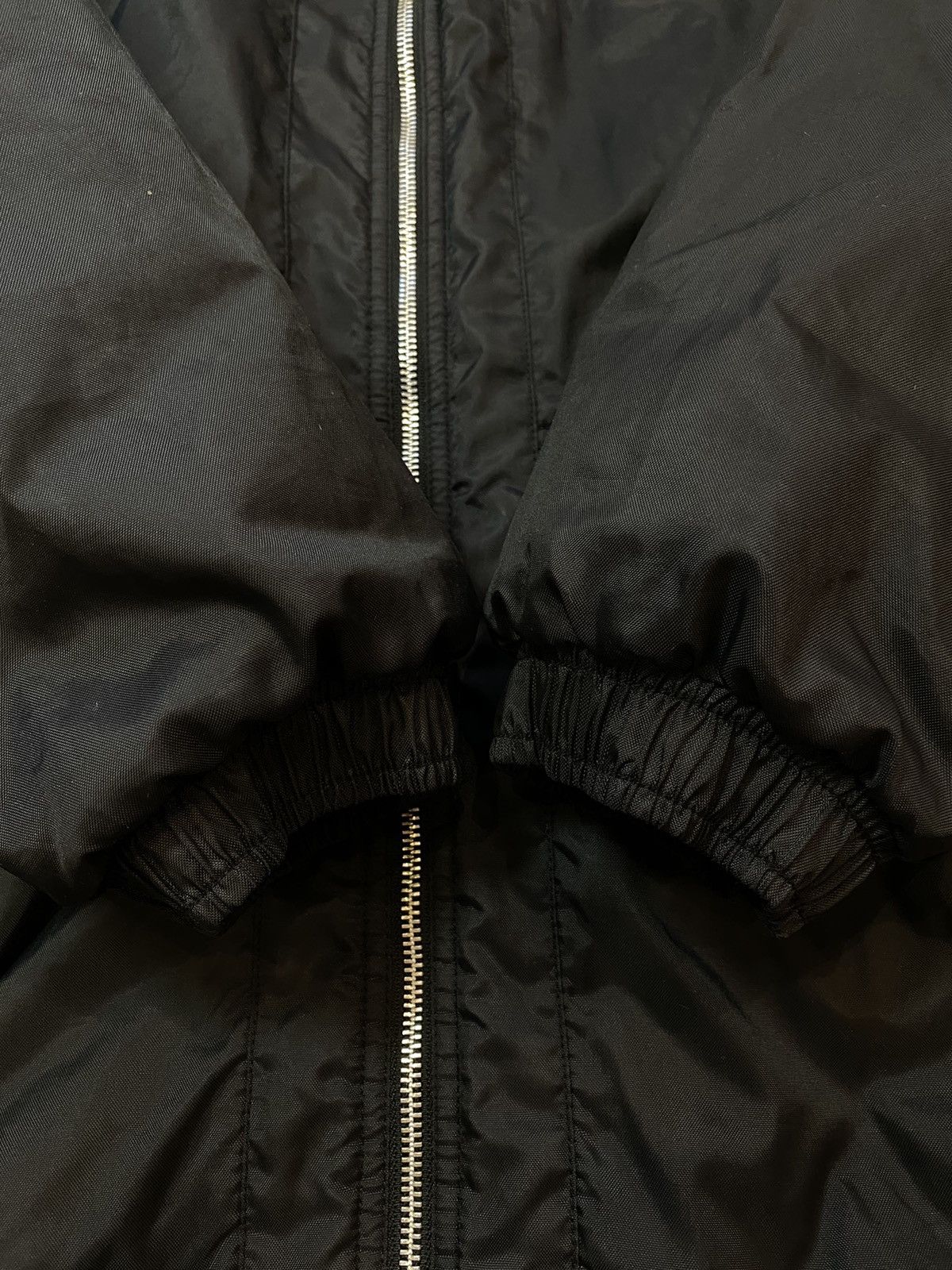 Nike × Vintage Vintage 90’s Nike drill Big Swoosh puffer jacket Size US S / EU 44-46 / 1 - 8 Thumbnail