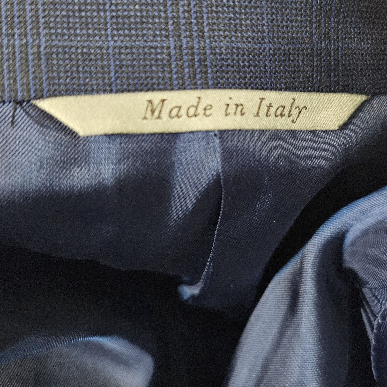 Canali Canali Blazer Men’s 50 Wool Made In Italy Sport Coat Blue Size 50R - 12 Thumbnail