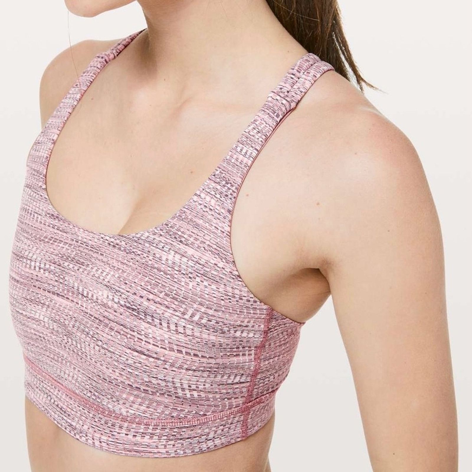 Lululemon Lululemon Energy Bra in Arrow Jacquard Antique Bark Copper Size XL / US 12-14 / IT 48-50 - 9 Thumbnail