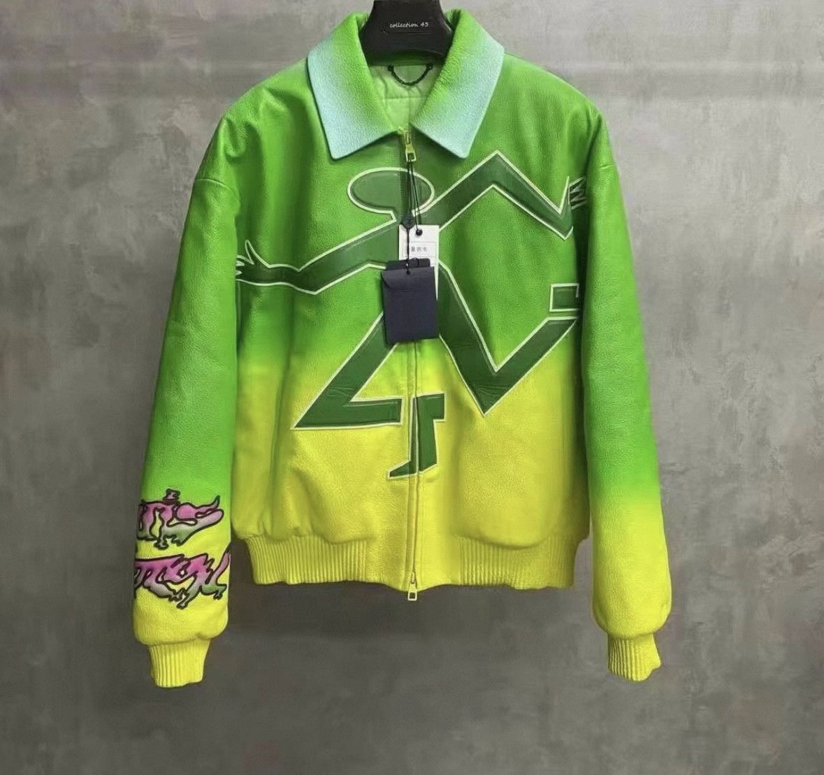 Louis Vuitton Louis Vuitton Gradient Leather Jacket-zp Size US L / EU 52-54 / 3 - 1 Thumbnail