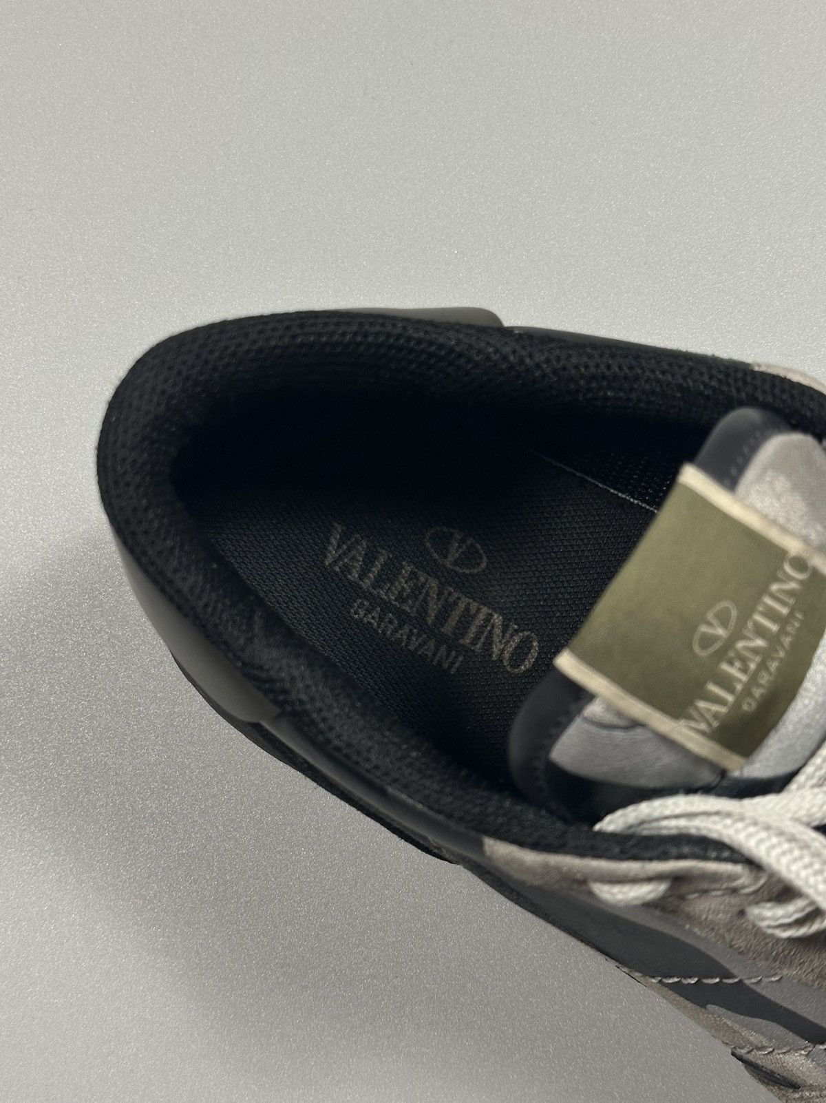 Valentino Valentino Rockrunner Camouflage Sneakers Grey/Black Size US 11 / EU 44 - 12 Thumbnail