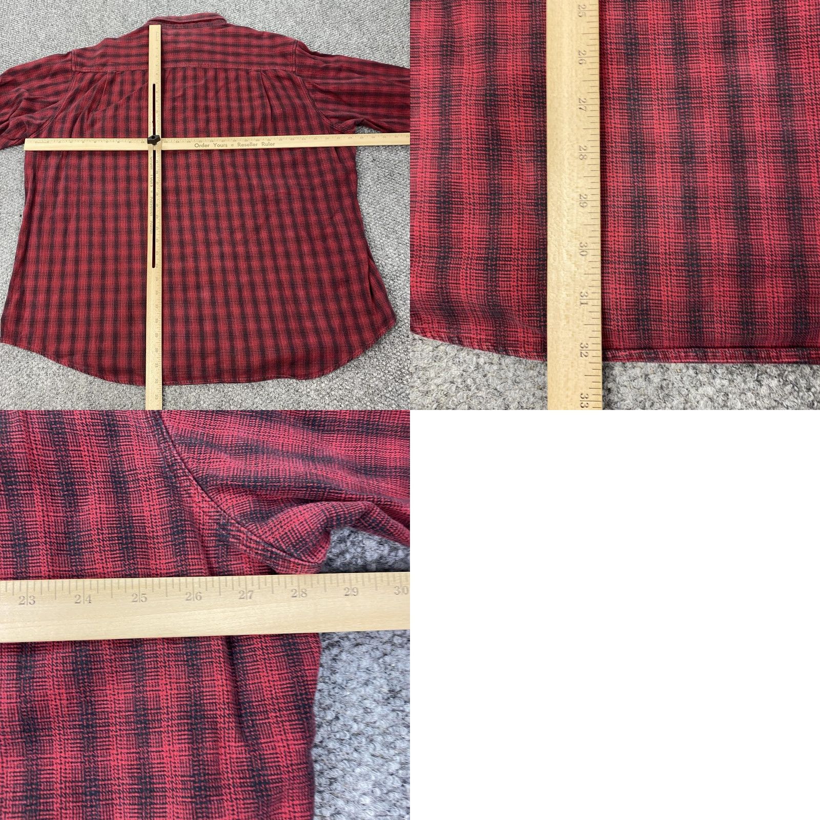 Vintage VINTAGE Woolrich Shirt Men's XXL Red Plaid Flannel Button-Up with Pockets Outdoor Long Sleeve Casual Clothing Mens XXL Red Black Plaid Woolrich Shirt Size US XXL / EU 58 / 5 - 8 Thumbnail