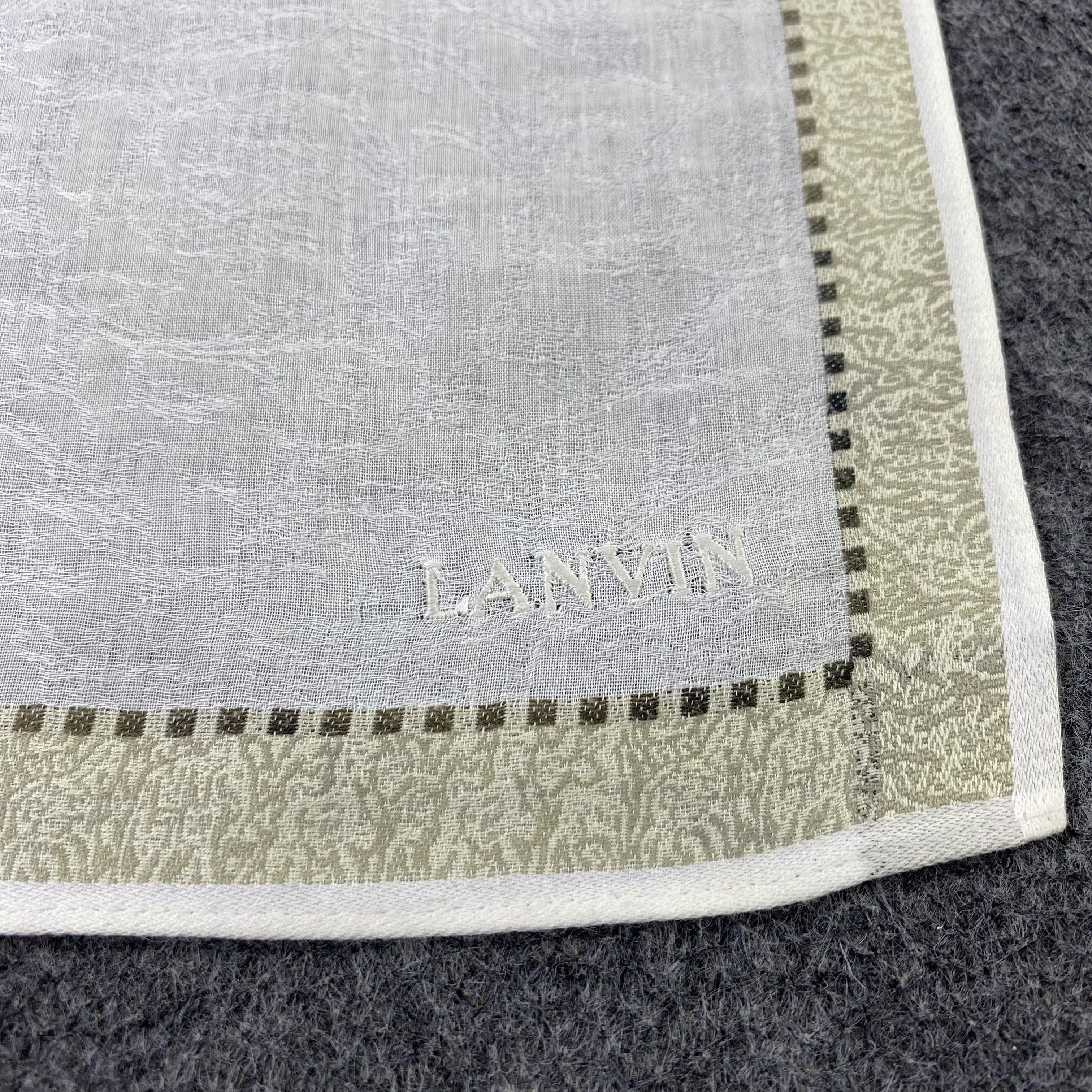 Lanvin Lanvin Handkerchief / Bandana / Neckerchief-B2227 Size ONE SIZE - 7 Thumbnail
