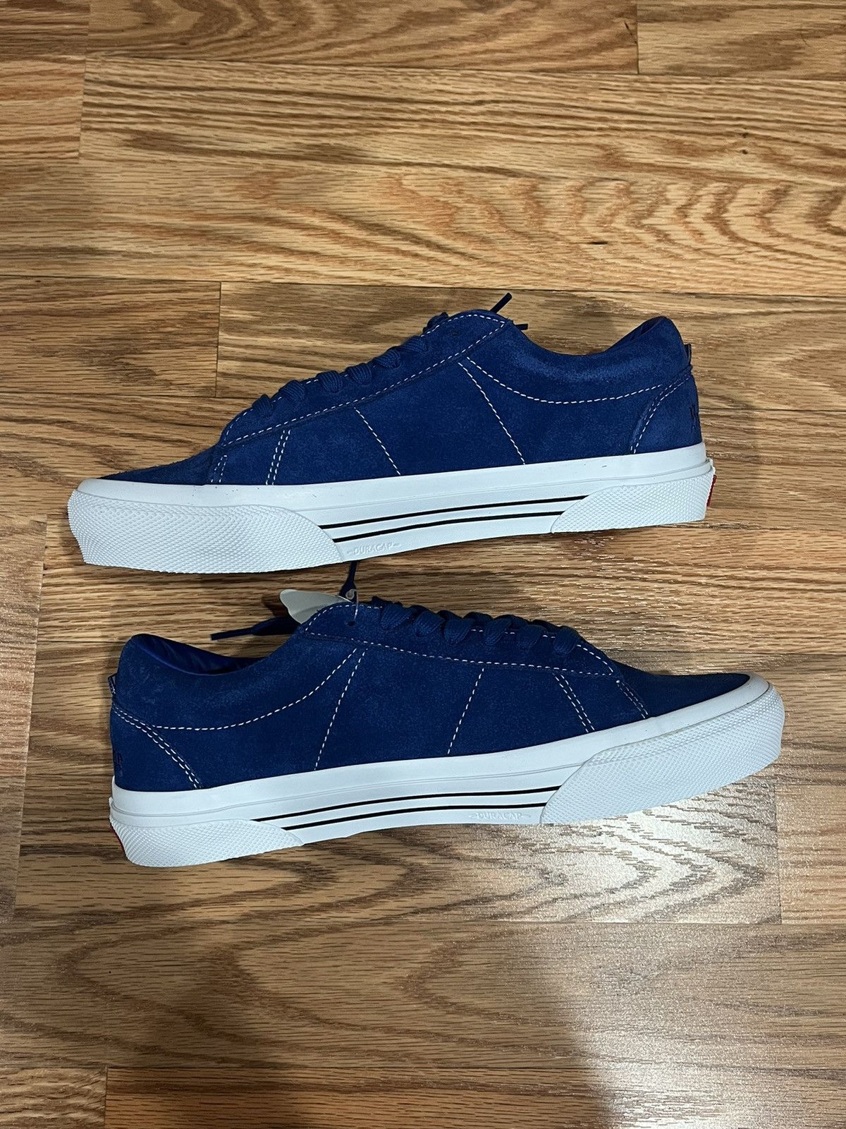 Supreme × Vans Supreme Fuck Em Blue Vans Size US 8.5 / EU 41-42 - 2 Thumbnail