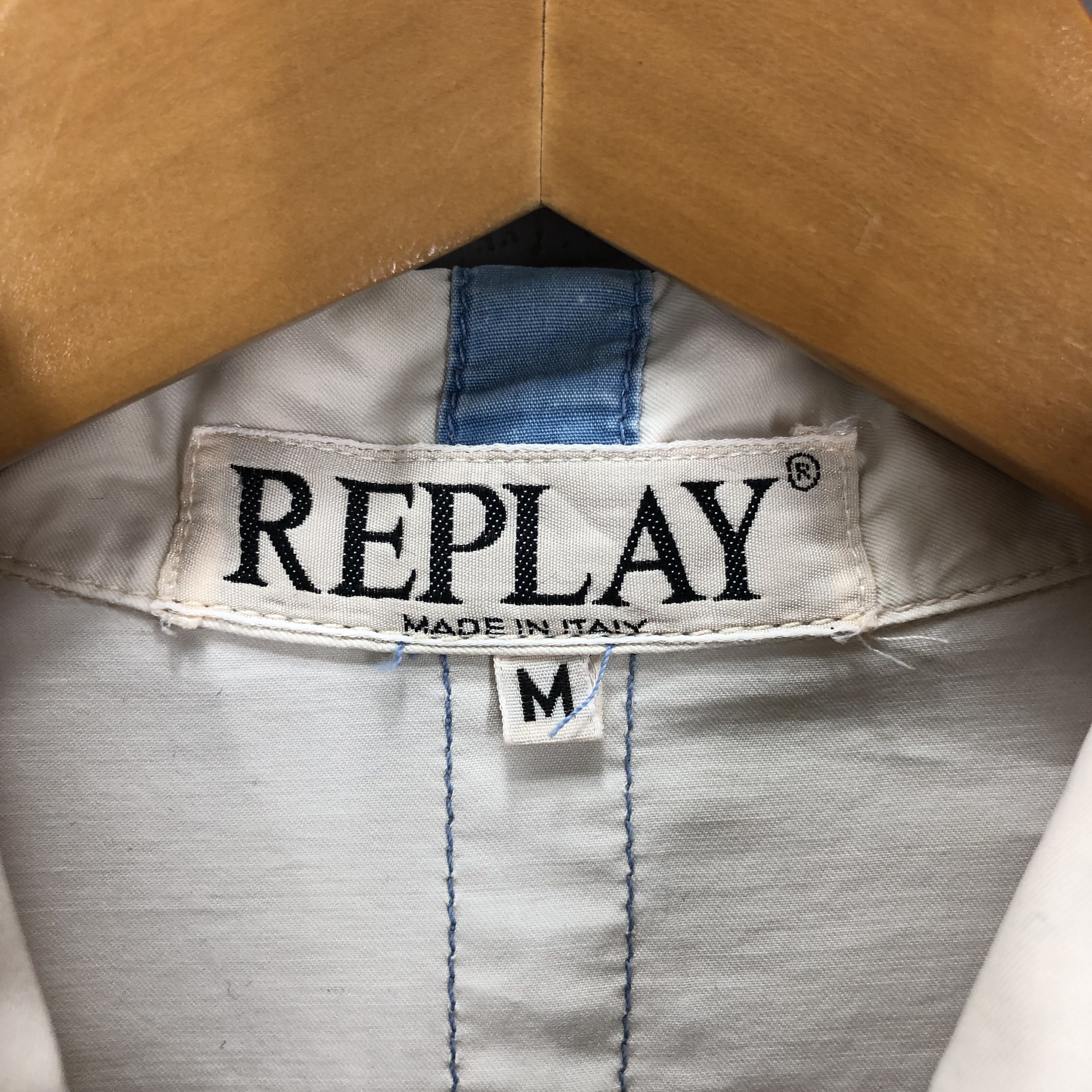 Replay 90s Vintage REPLAY Made In Italy Rare Design Jacket #1694/05 Size US M / EU 48-50 / 2 - 10 Thumbnail