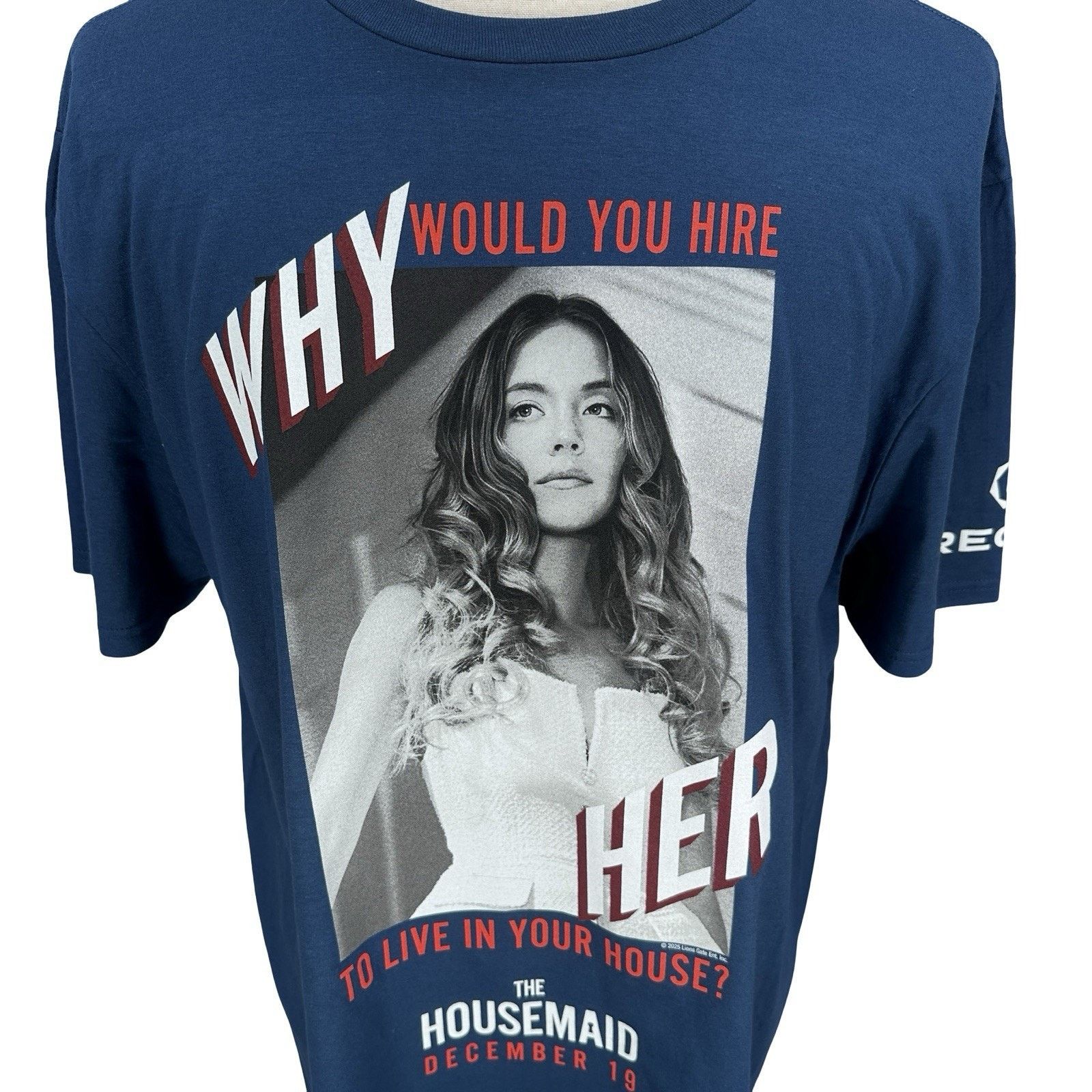 Other The Housemaid Sydney Sweeney Movie Promo T-Shirt Men XL Blue Size US XL / EU 56 / 4 - 2 Thumbnail