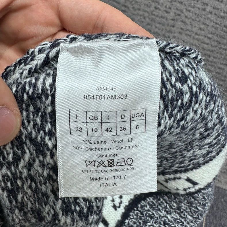 Dior Dior Wool knitted slogan vest Size XS / US 0-2 / IT 36-38 - 4 Thumbnail