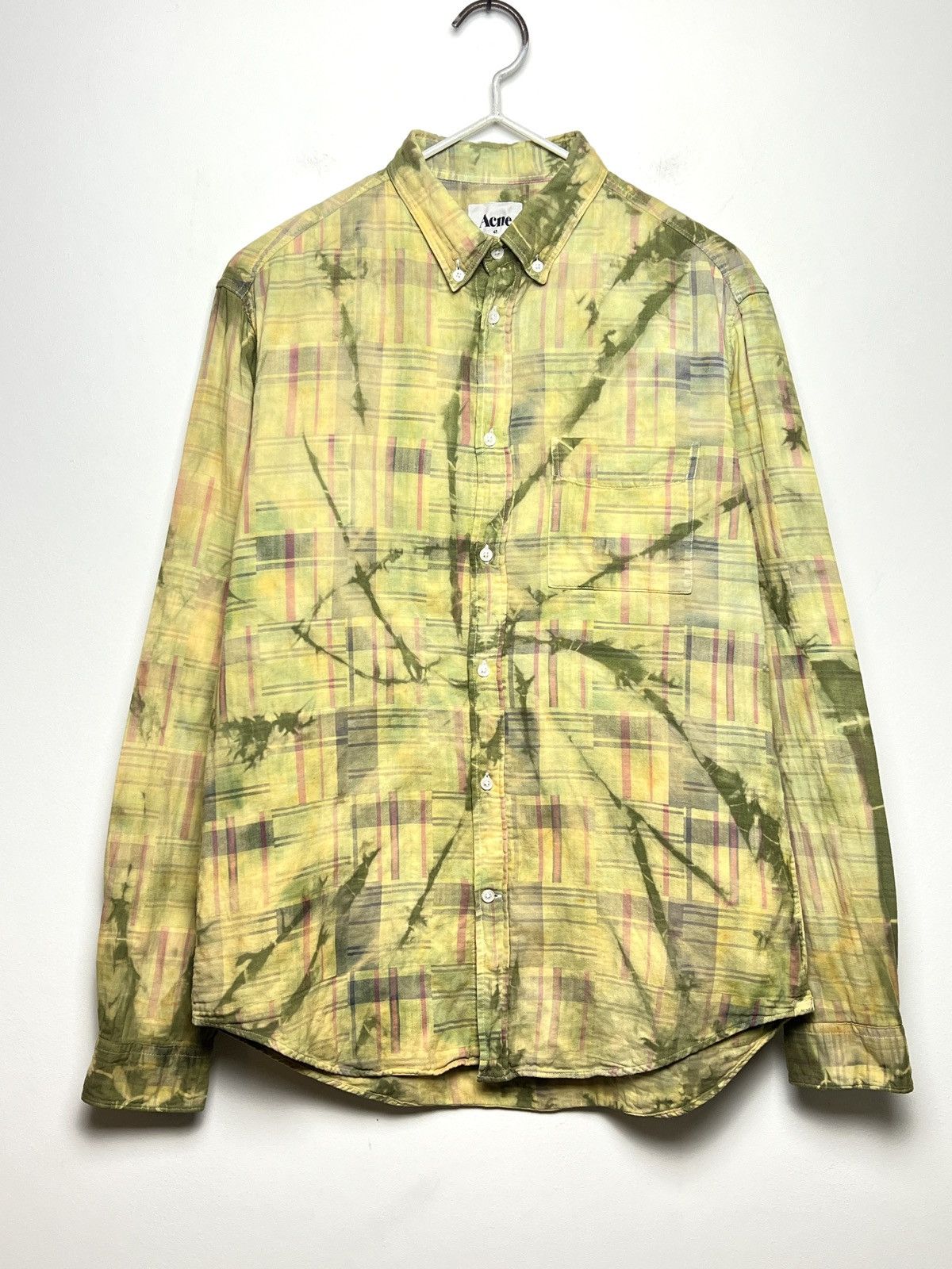 Acne Studios acne spiral vintage travis flannel shirt y2k shirt Size US M / EU 48-50 / 2 - 2 Thumbnail