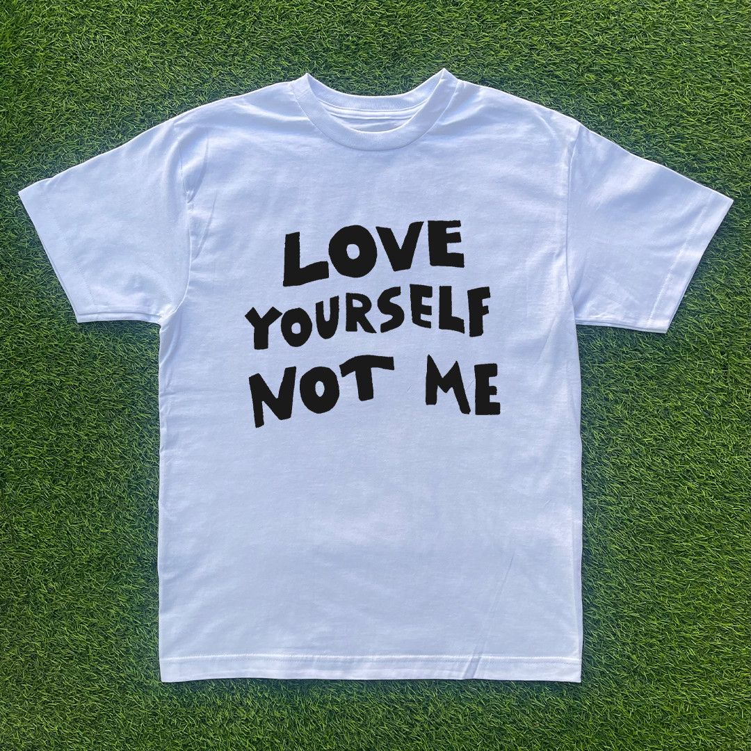 Other LOVE YOURSELF NOT ME TSHIRT Size US L / EU 52-54 / 3 - 1 Preview