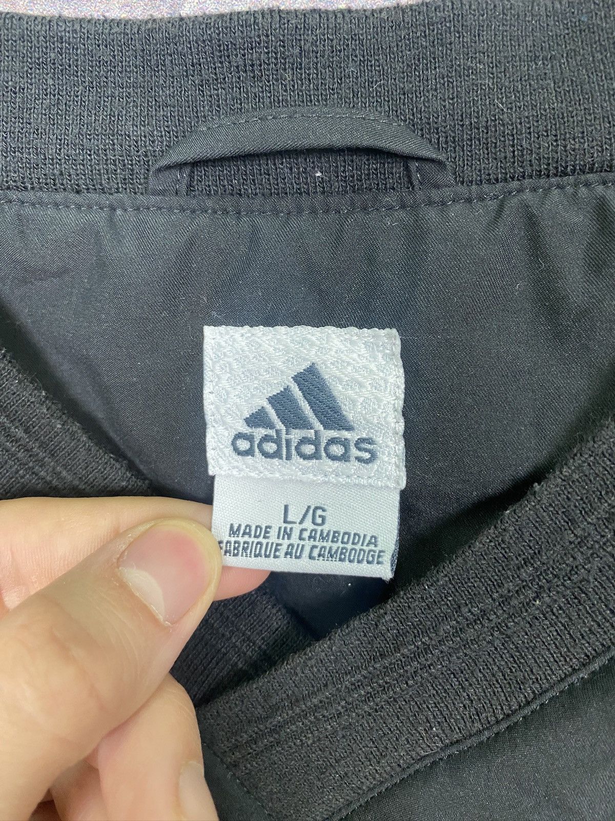 Vintage Men’s Adidas Vest Black Vintage Sportswear Size Large Size US L / EU 52-54 / 3 - 6 Thumbnail