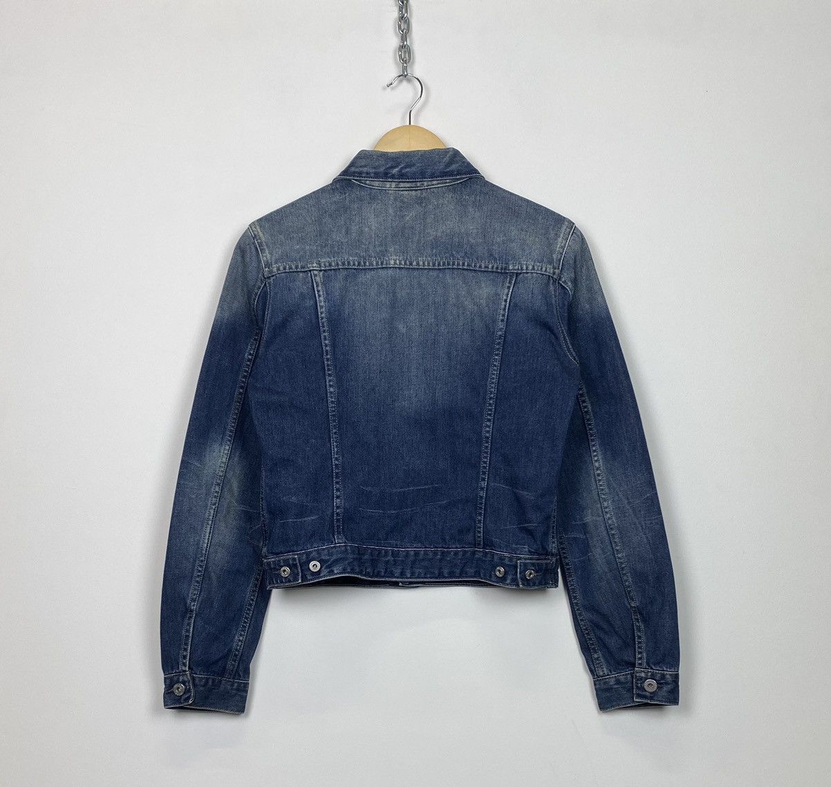 Diesel Vintage Diesel Y2K Denim Jacket Jeans Streetwear Blue 90’s Size L / US 10 / IT 46 - 13 Thumbnail