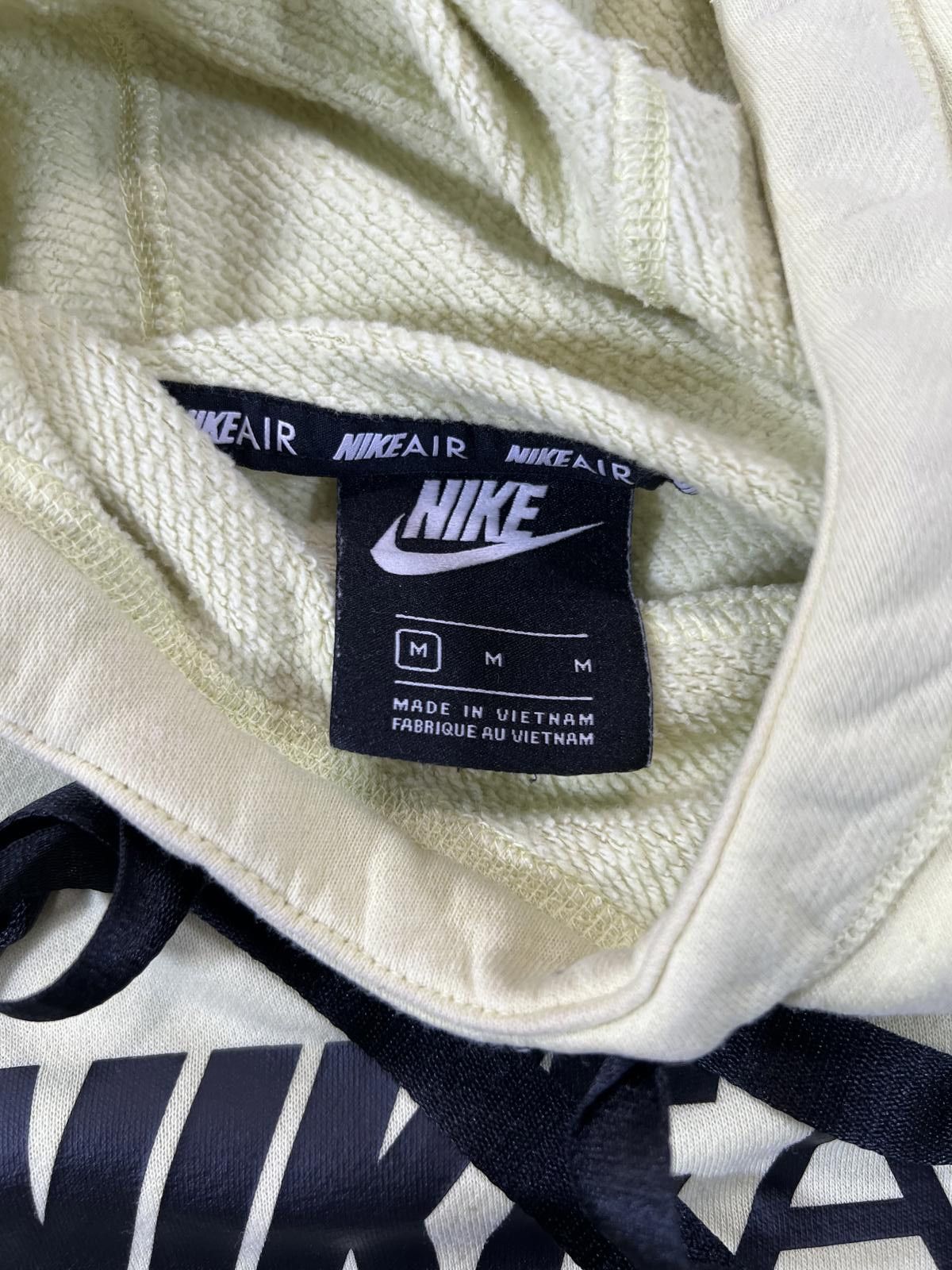 Nike Nike Air Yellow Hoodie Sweatshirt Medium Size US M / EU 48-50 / 2 - 3 Thumbnail