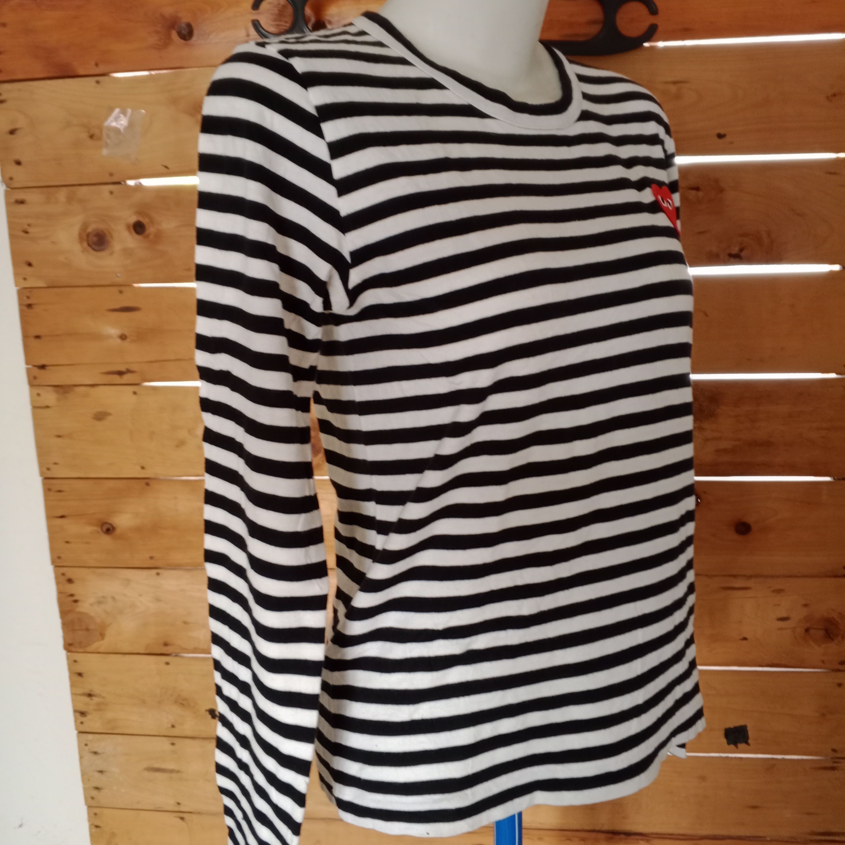 Comme des Garcons × Japanese Brand Auhentic Comme Des Garcons Striped Shirt Size S / US 4 / IT 40 - 3 Thumbnail