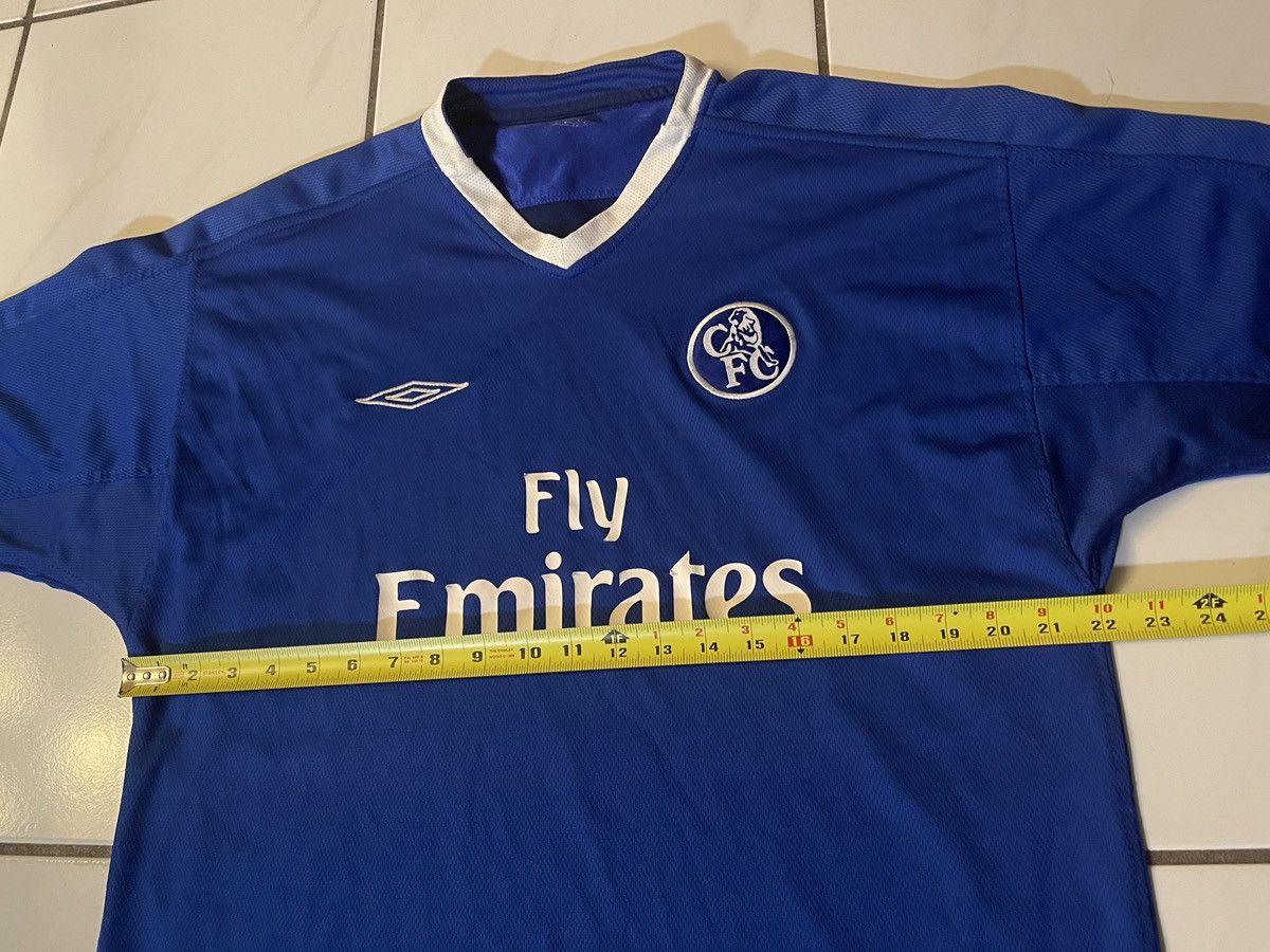 Umbro Chelsea Home Football Shirt 2003 Soccer Umbro Jersey Mens XL Size US XL / EU 56 / 4 - 7 Thumbnail