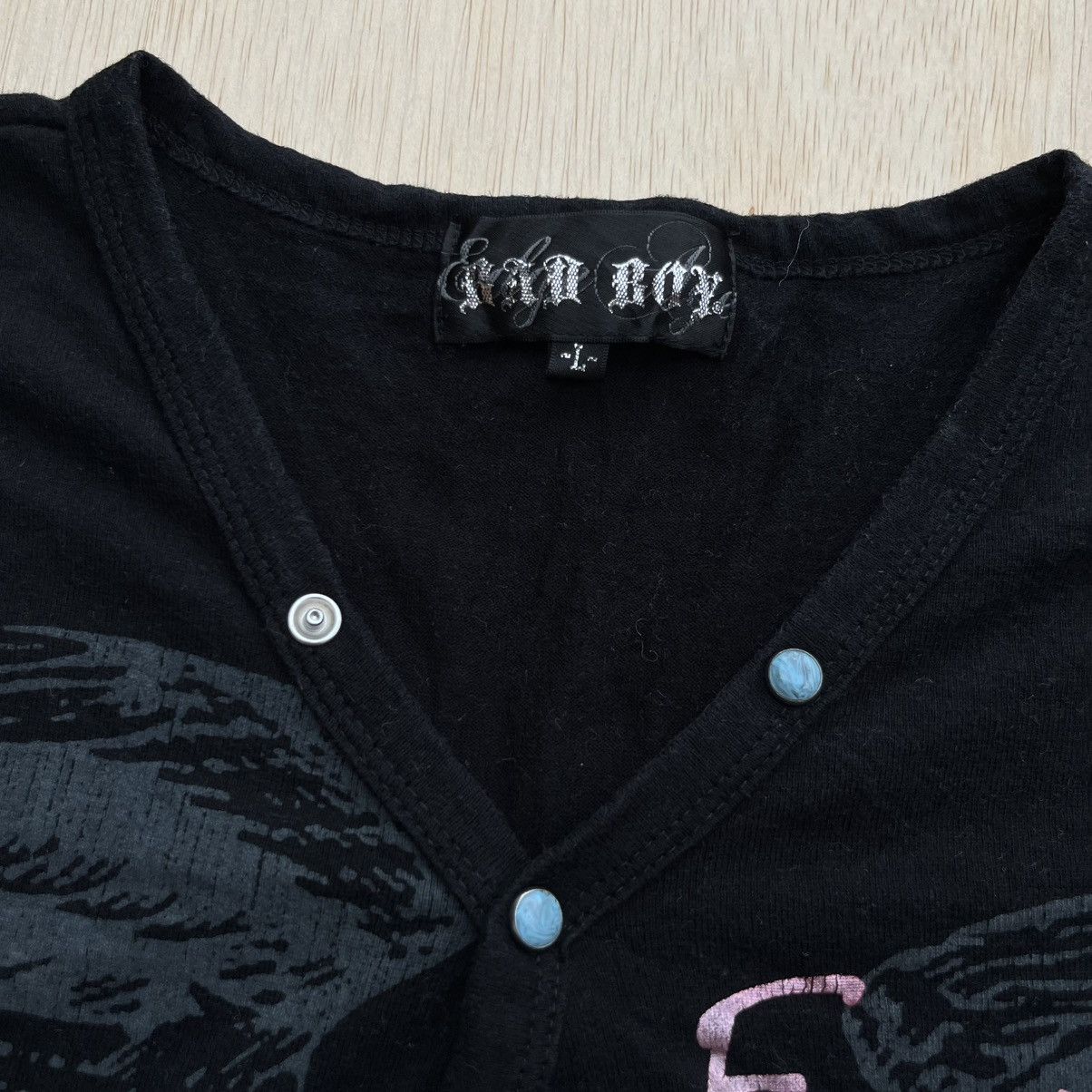Japanese Brand BAD BOY LONG SLEEVE MAD PUNK LIKE HYSTERIC Size US L / EU 52-54 / 3 - 3 Thumbnail