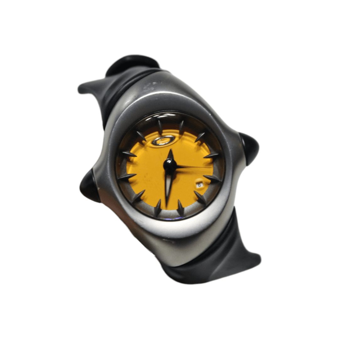 Oakley 2001 OAKLEY Crush 1.0 Stainless Steel / Yellow Dial Size ONE SIZE - 1 Thumbnail