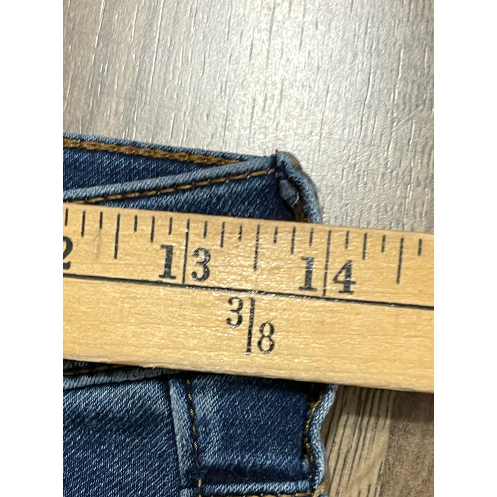 J.Crew J.CREW Jeans Women's 27 Blue Denim 9" High Rise Skinny Pockets Jeans Size 27 Regular Womens 27" Inseam 27 in Pockets Vintage No Size 27" / US 4 / IT 40 - 3 Thumbnail