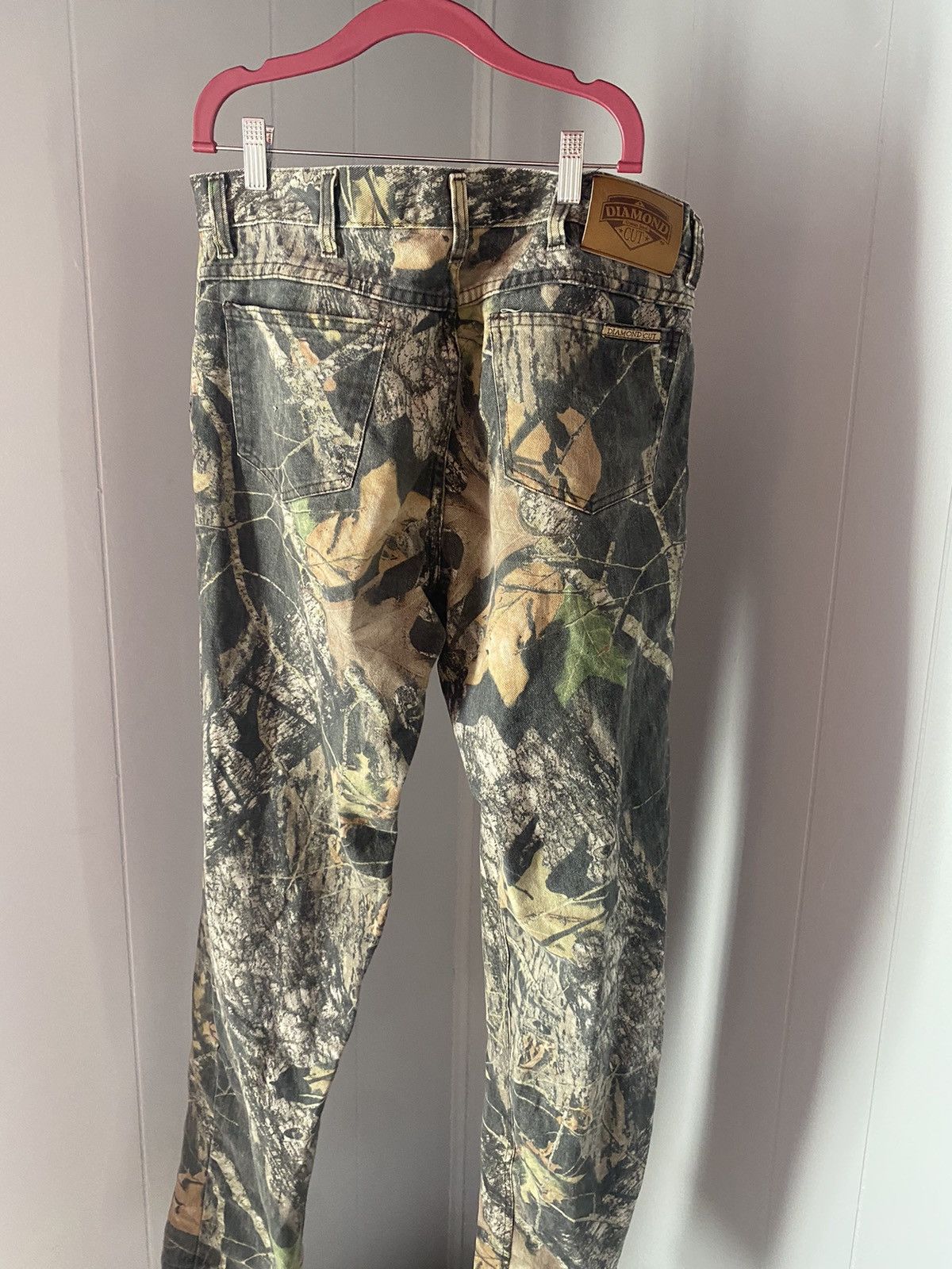 Designer × Vintage Vintage Camo Denim Pants Size US 34 / EU 50 - 2 Thumbnail