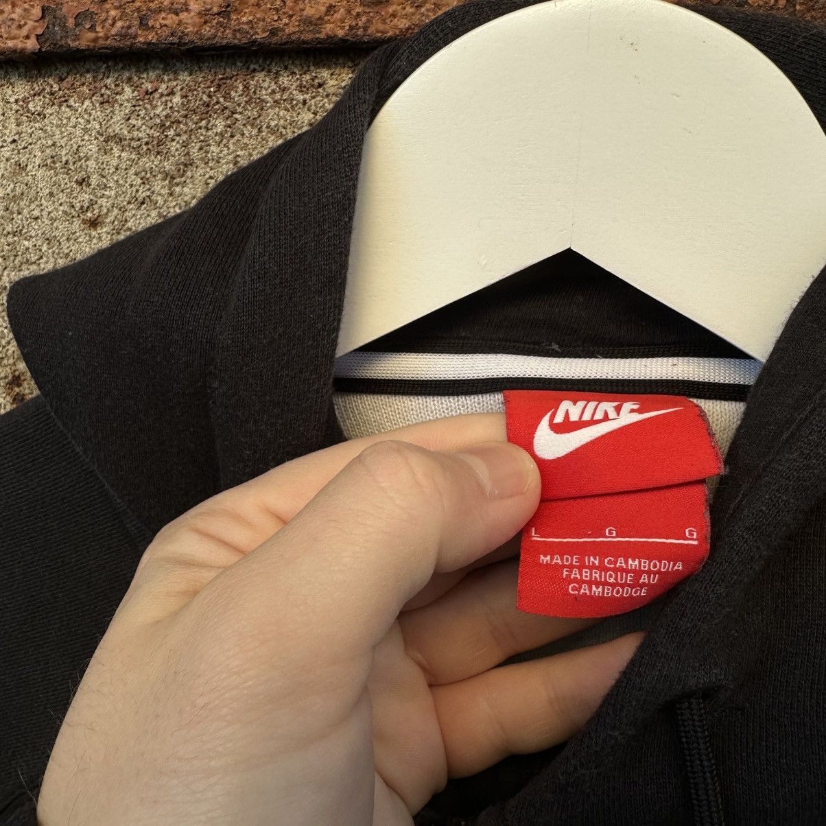 Nike Vintage Nike Air Max Zip 1/4 Hoodie Y2K 00s USA Hype Trend Size US L / EU 52-54 / 3 - 7 Thumbnail