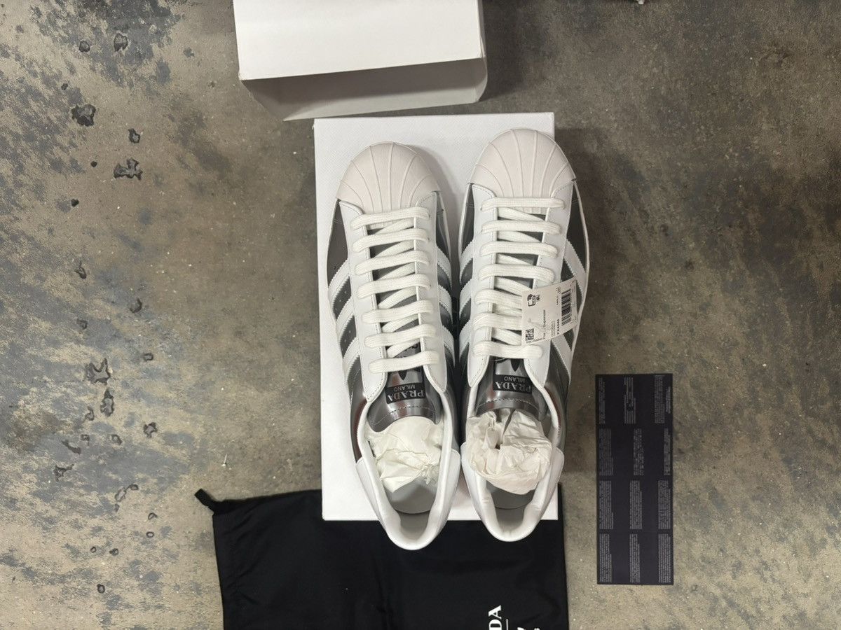 Adidas × Prada Adidas x Prada Superstar DS Size US 11.5 / EU 44-45 - 9 Thumbnail
