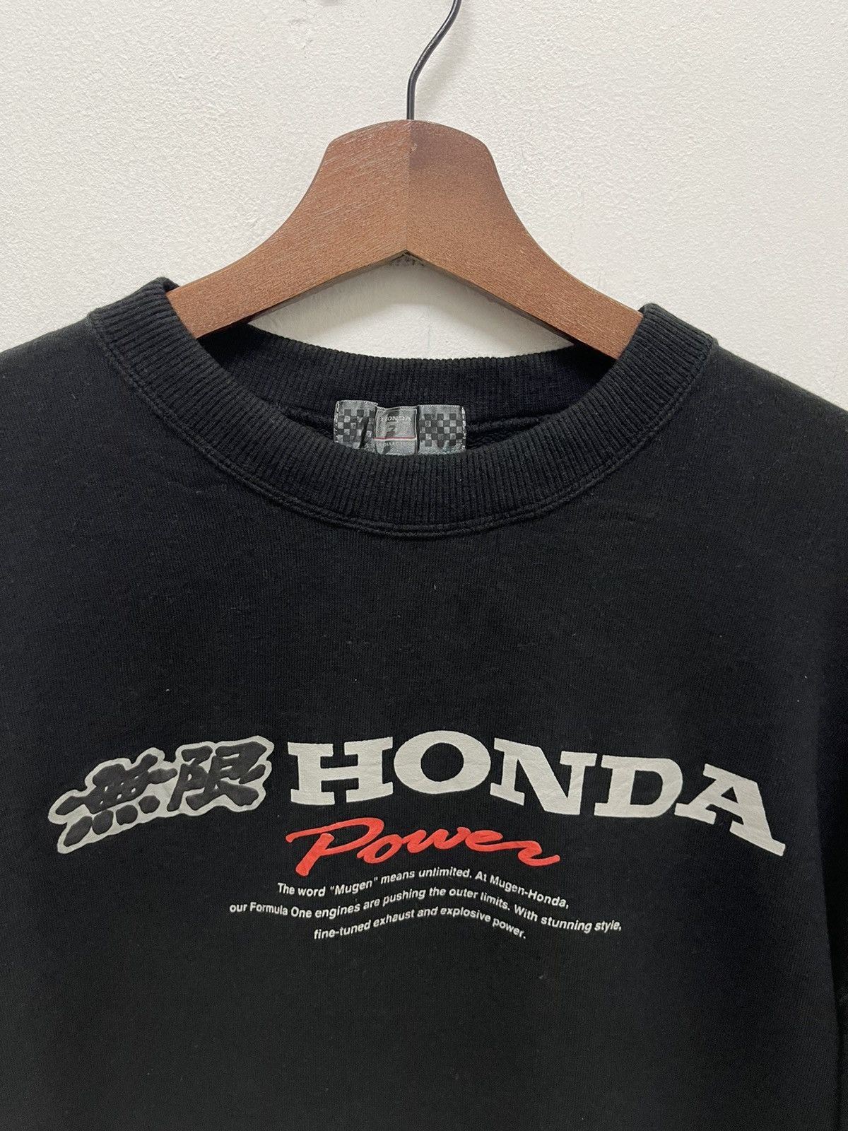 Honda F1💥MUGEN - HONDA F1 RACING TEAM SWEATSHIRT Size US M / EU 48-50 / 2 - 2 Thumbnail