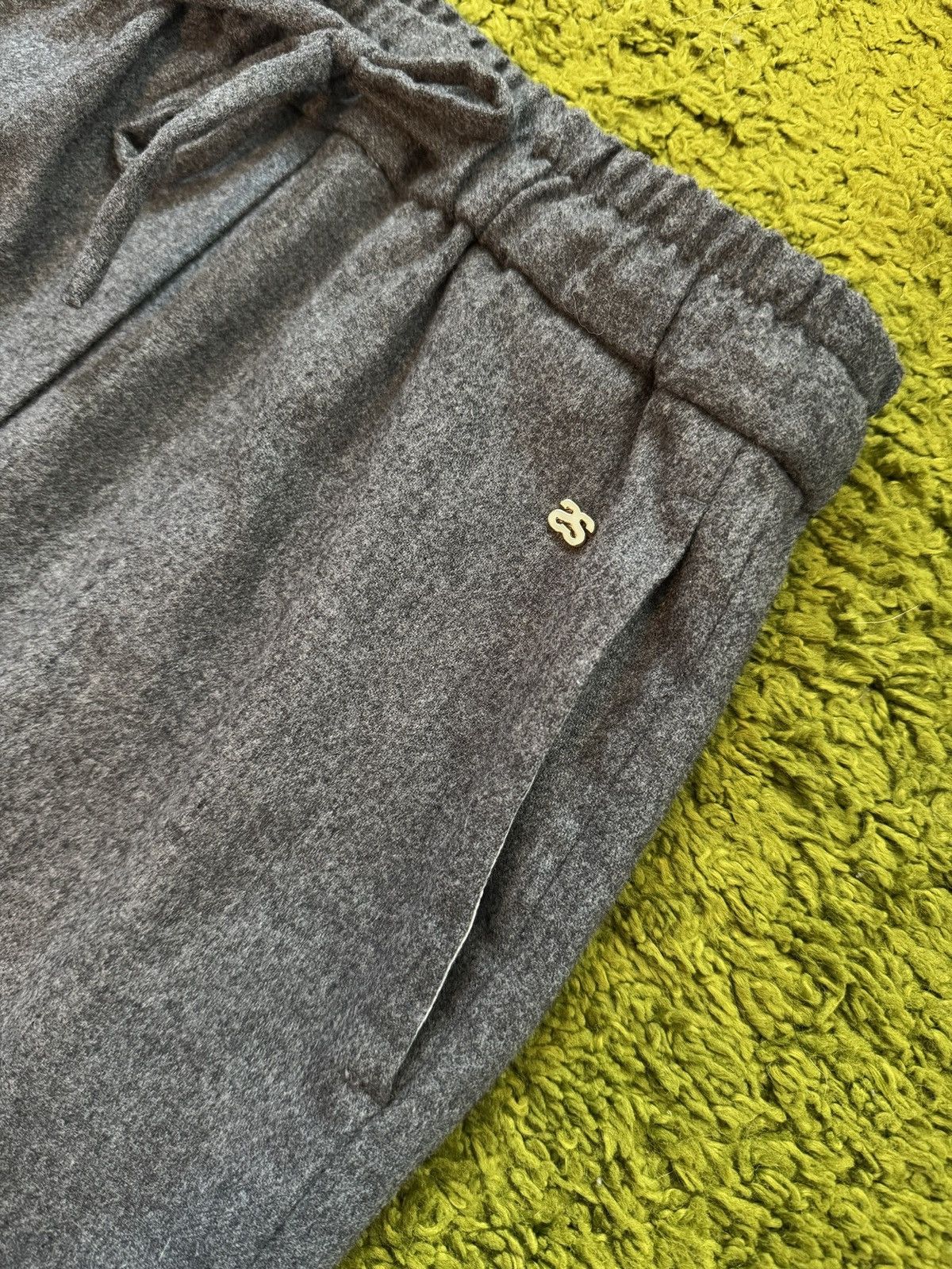Designer × Sandro Sandro oldmoney style wool blend wide leg pants Size 25" / US 0 / IT 36 - 3 Thumbnail