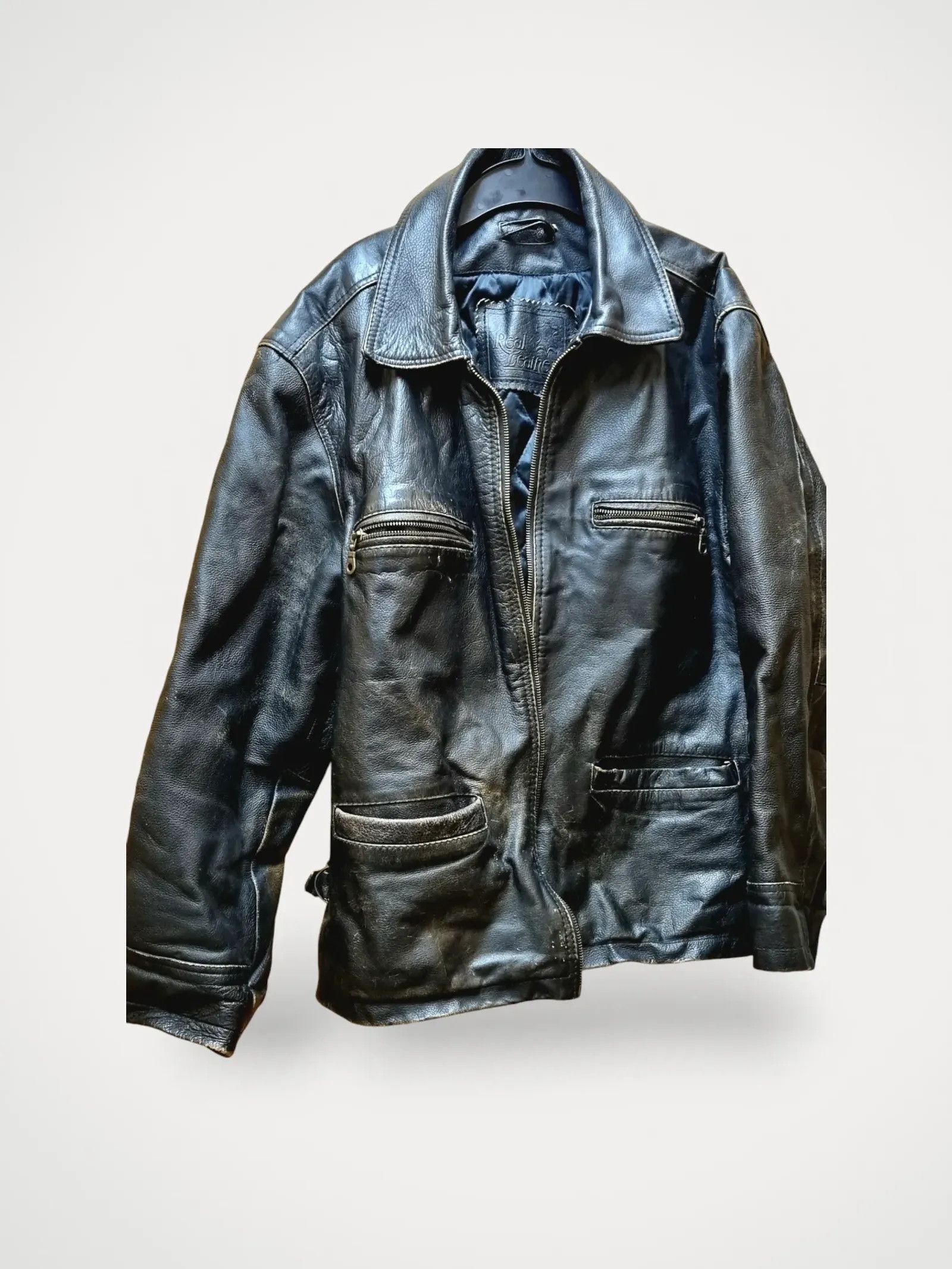 Leather Real leather Leather Jacket Size US M / EU 48-50 / 2 - 1 Thumbnail