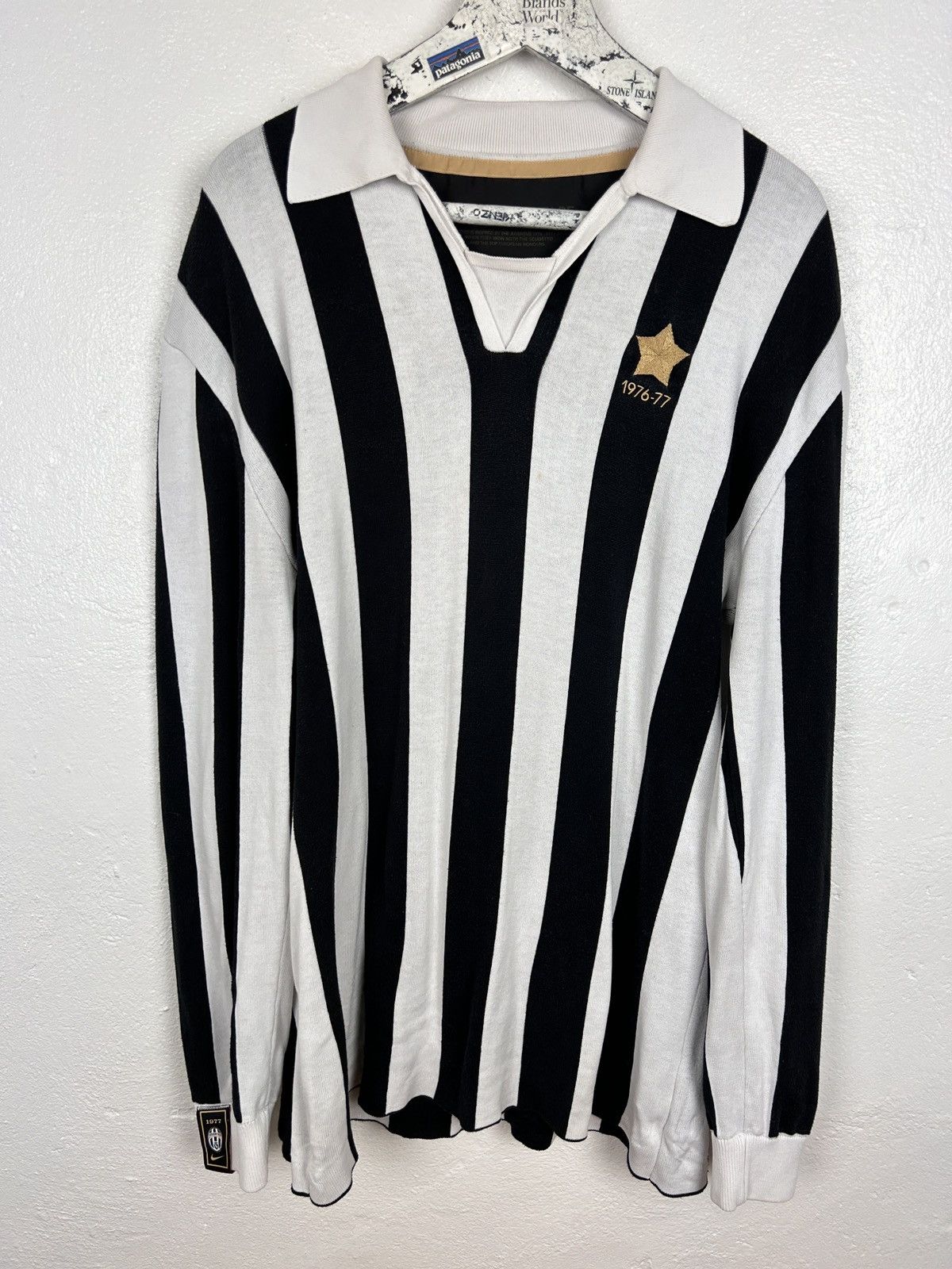 Nike 00s Vintage Nike Juventus 1976/77 Inspired Soccer Jersey Size US XL / EU 56 / 4 - 1 Thumbnail