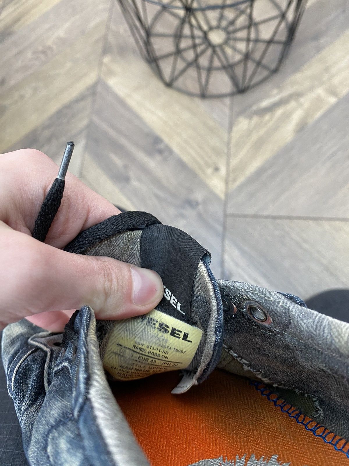 Diesel × Vintage Vintage Diesel Archival Shoes Size US 10 / EU 43 - 14 Thumbnail