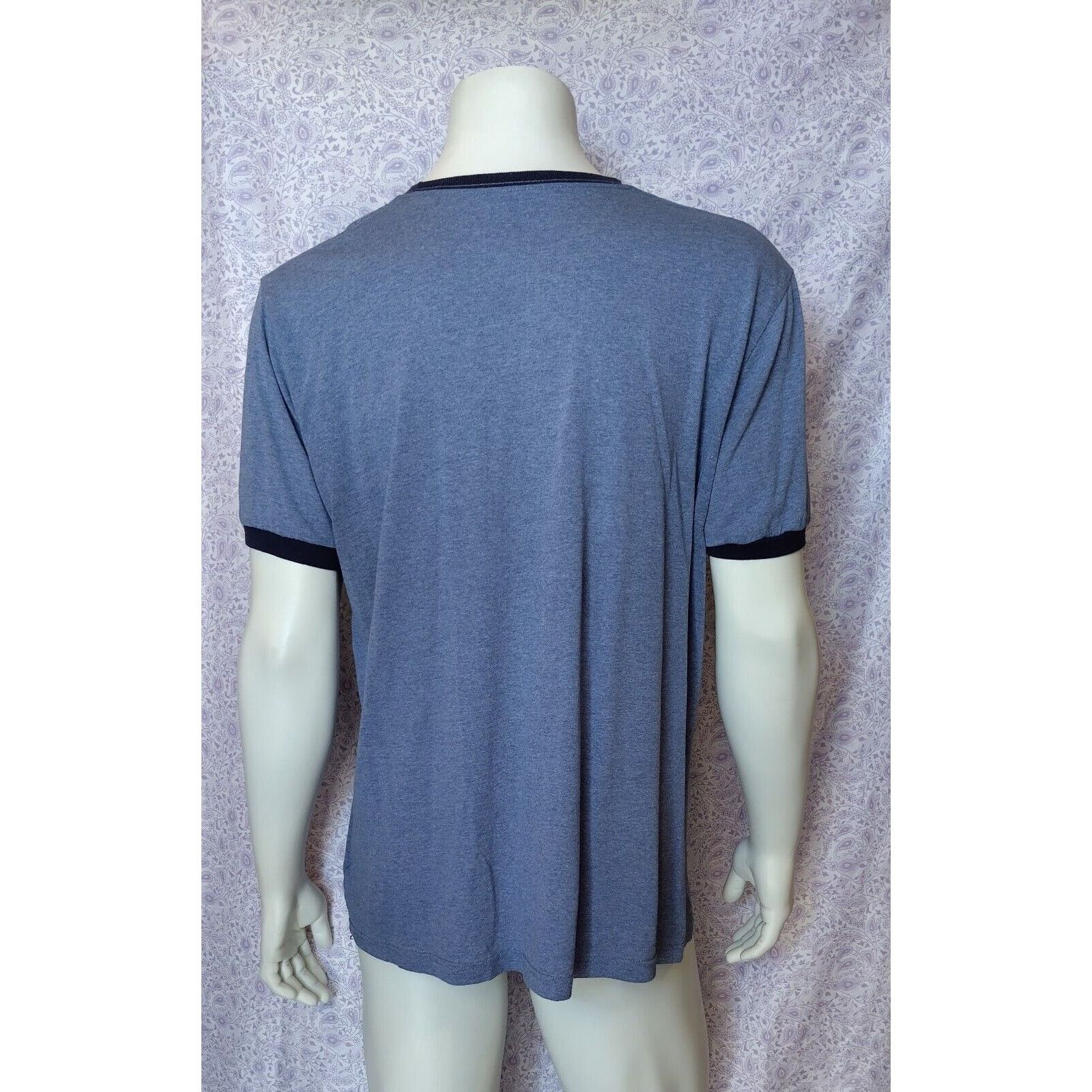 Disney Classic Disney Parks Mickey Mouse Distressed Ringer Size L Size US L / EU 52-54 / 3 - 2 Thumbnail