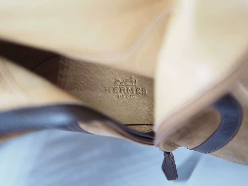 Hermes Hermes Brown Suede Tall Boots Size US 6 / IT 36 - 4 Thumbnail