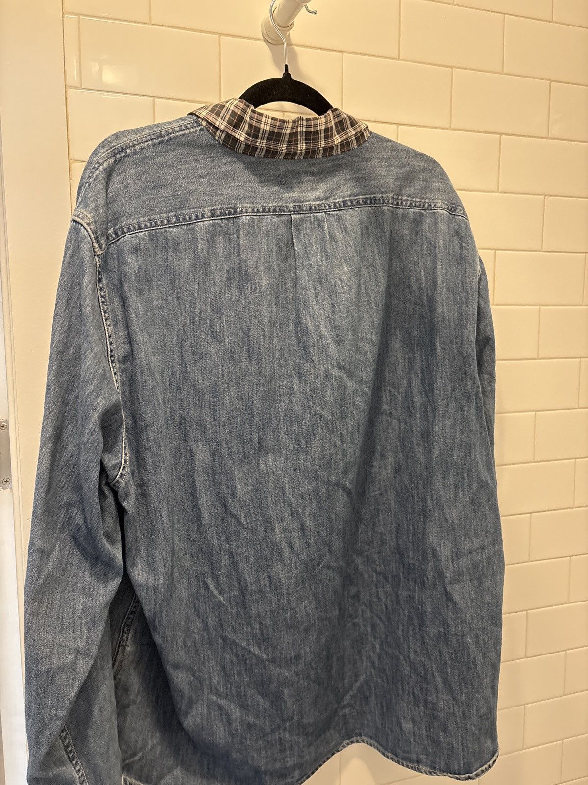 J.Crew J Crew Denim Shirt Size US XL / EU 56 / 4 - 1 Thumbnail