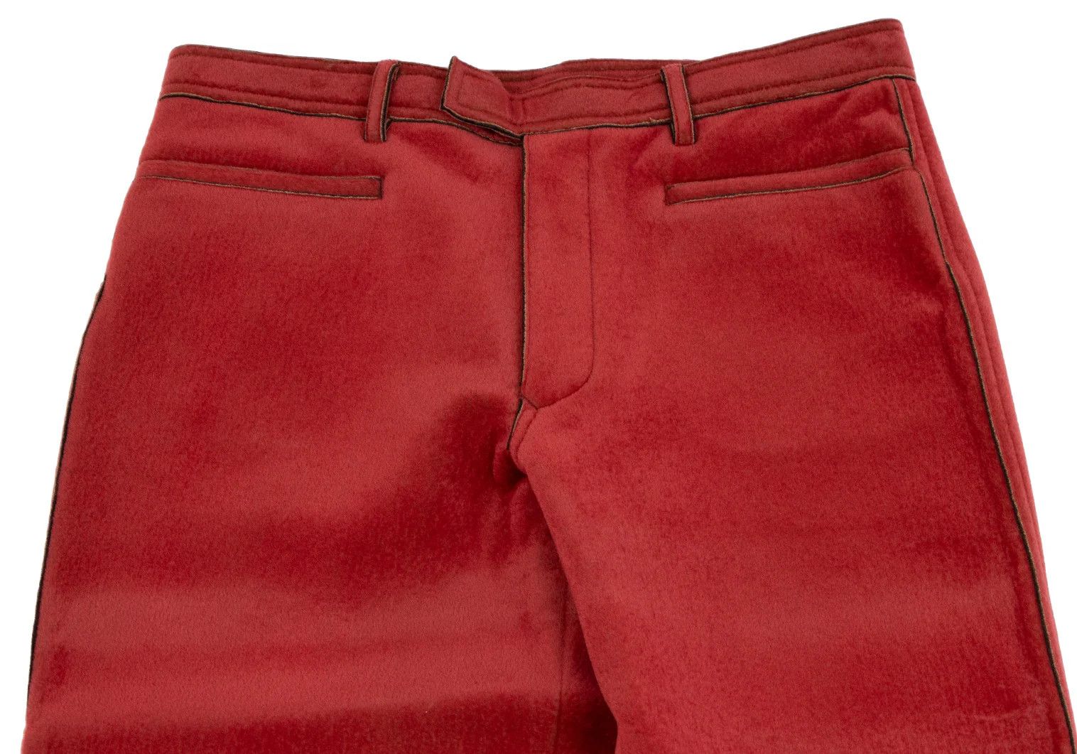 Jean Paul Gaultier Nylon Pants in Red Size 48 Size US 32 / EU 48 - 2 Thumbnail