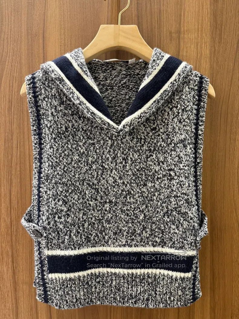 Dior Dior Woollen cashmere vest Size XXS / US 00 / IT 34 - 2 Thumbnail