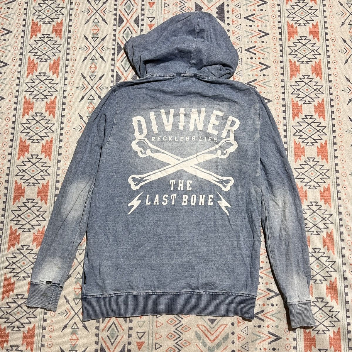 Japanese Brand Diviner Punk Bone hoodie Size US L / EU 52-54 / 3 - 1 Thumbnail
