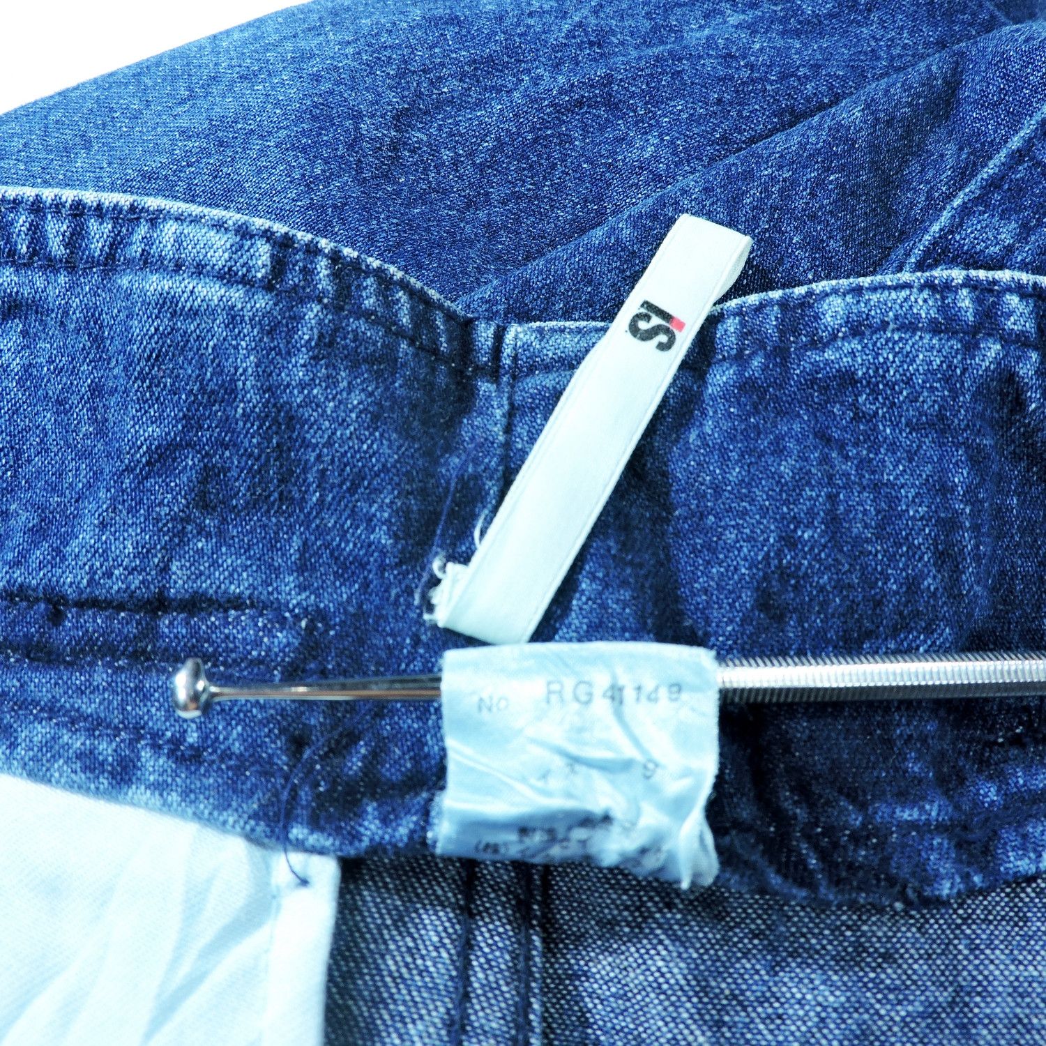 Issey Miyake ISSEY MIYAKE HIGH WAIST TAPERED DENIM LONG PANTS Size 29" - 5 Thumbnail