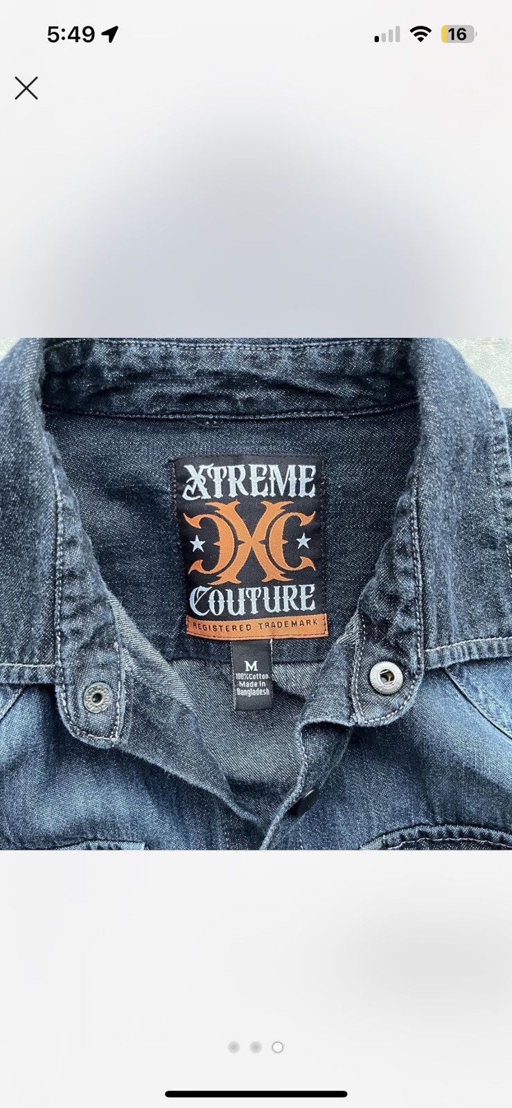 Other vintage denim button up Size US M / EU 48-50 / 2 - 2 Thumbnail