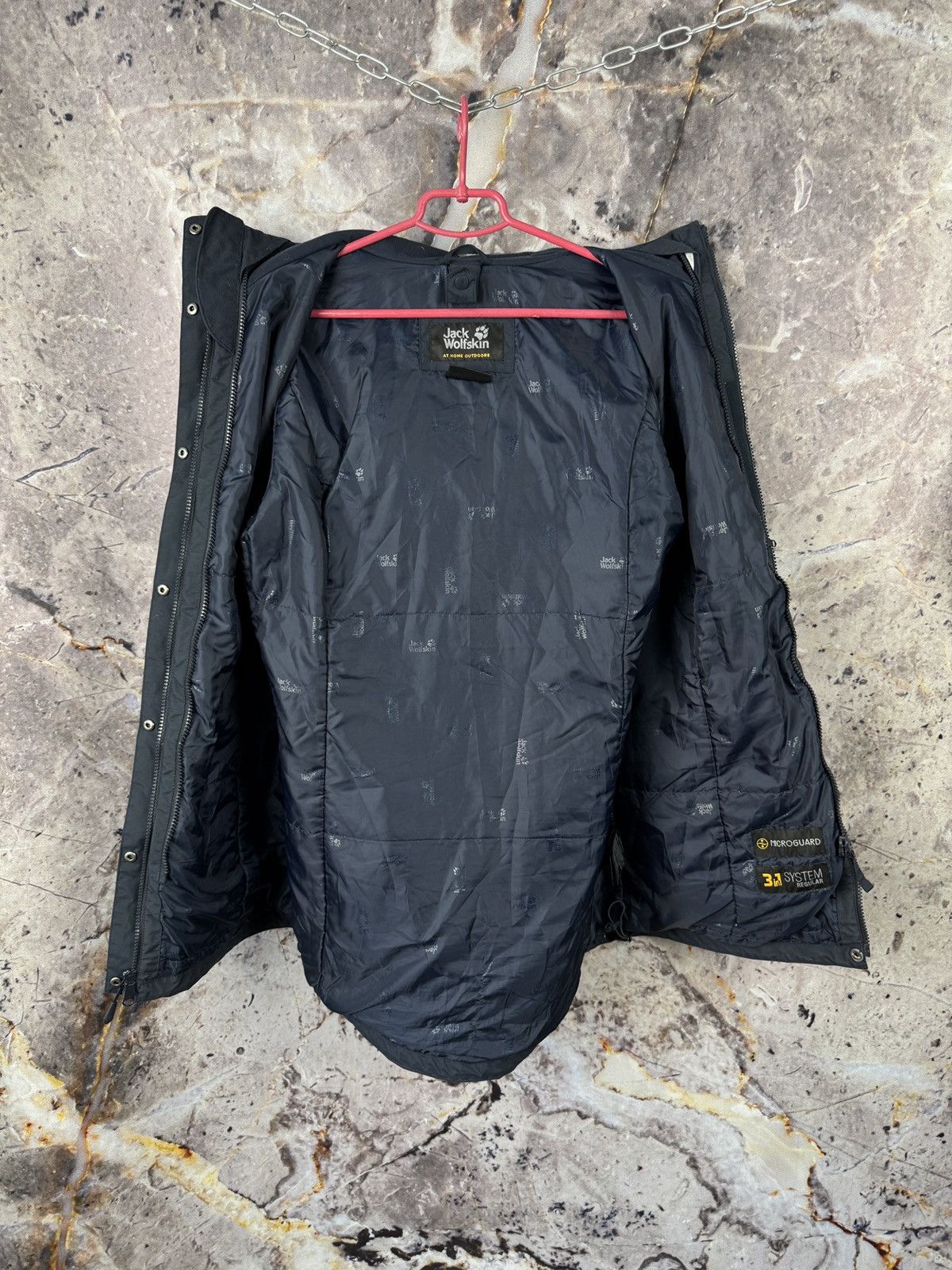 Jack Wolfskin Women’s Jack Wolfskin 3in1 System Microguard Jacket Regular Size S / US 4 / IT 40 - 14 Thumbnail