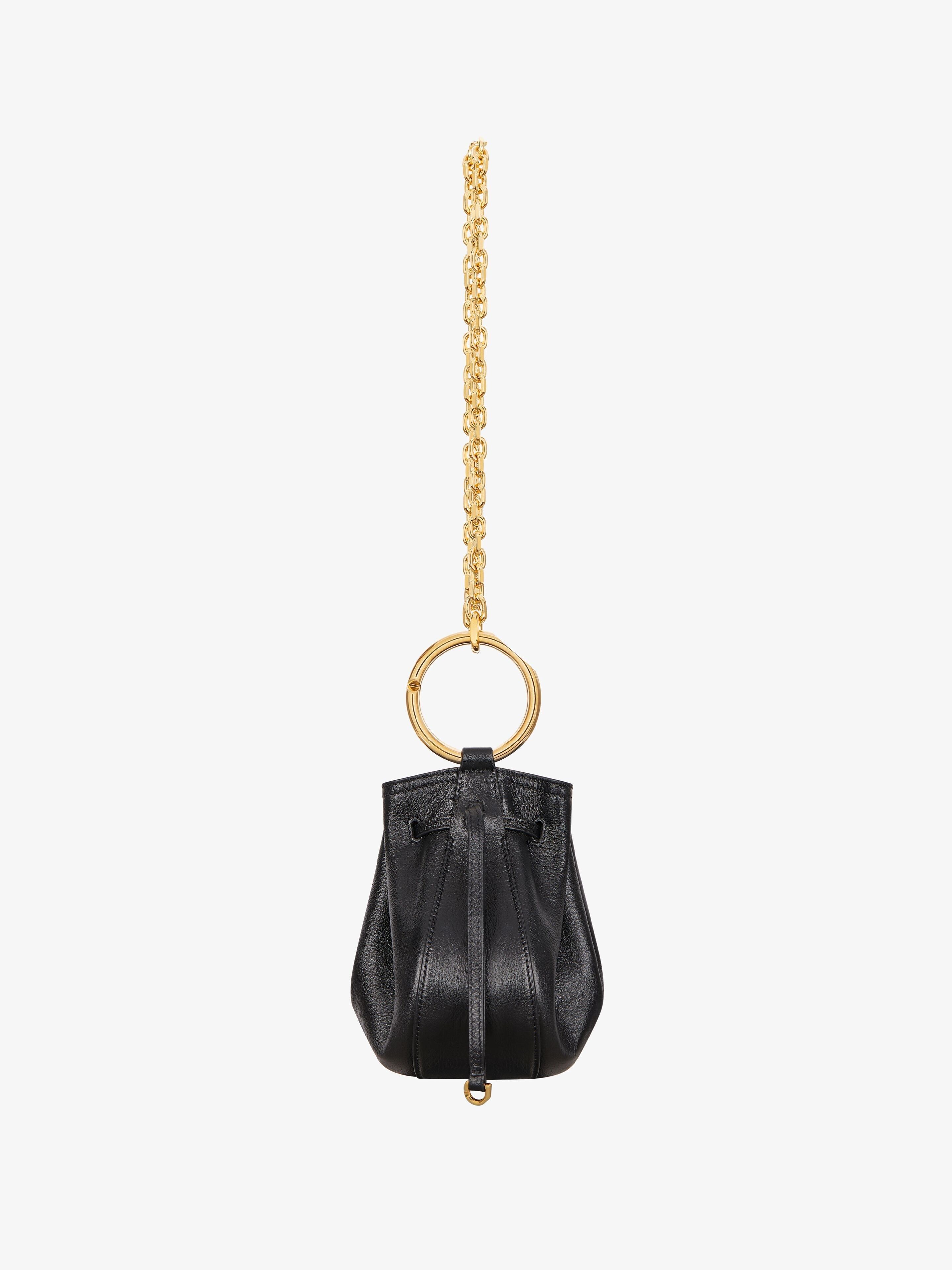 Givenchy o1srvl11e0925 Size: OS / Mini Pumpkin Bag in Black Size ONE SIZE - 4 Thumbnail